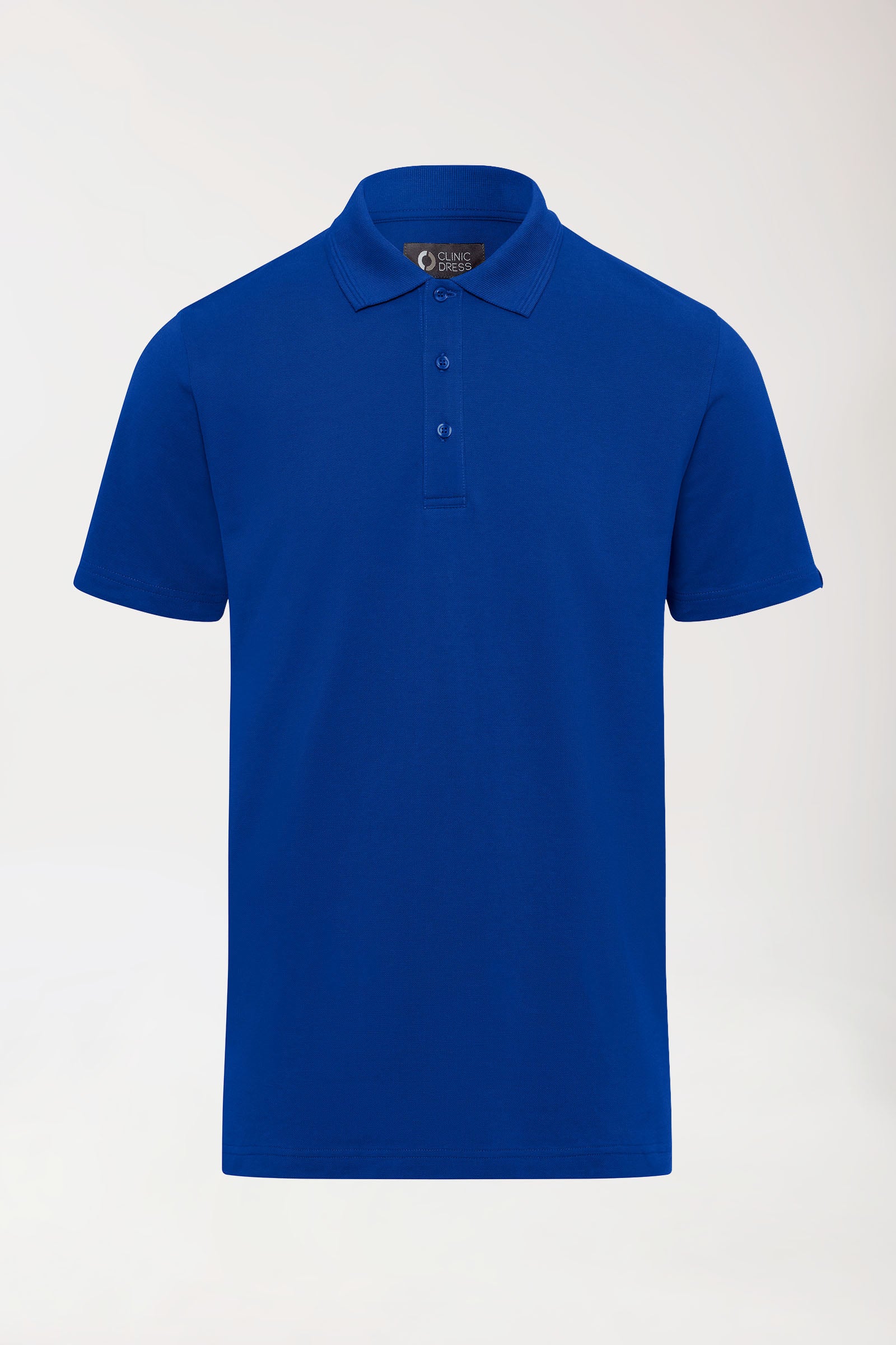 COMFY FLEX Stretch Shirt Herren - Polokragen königsblau