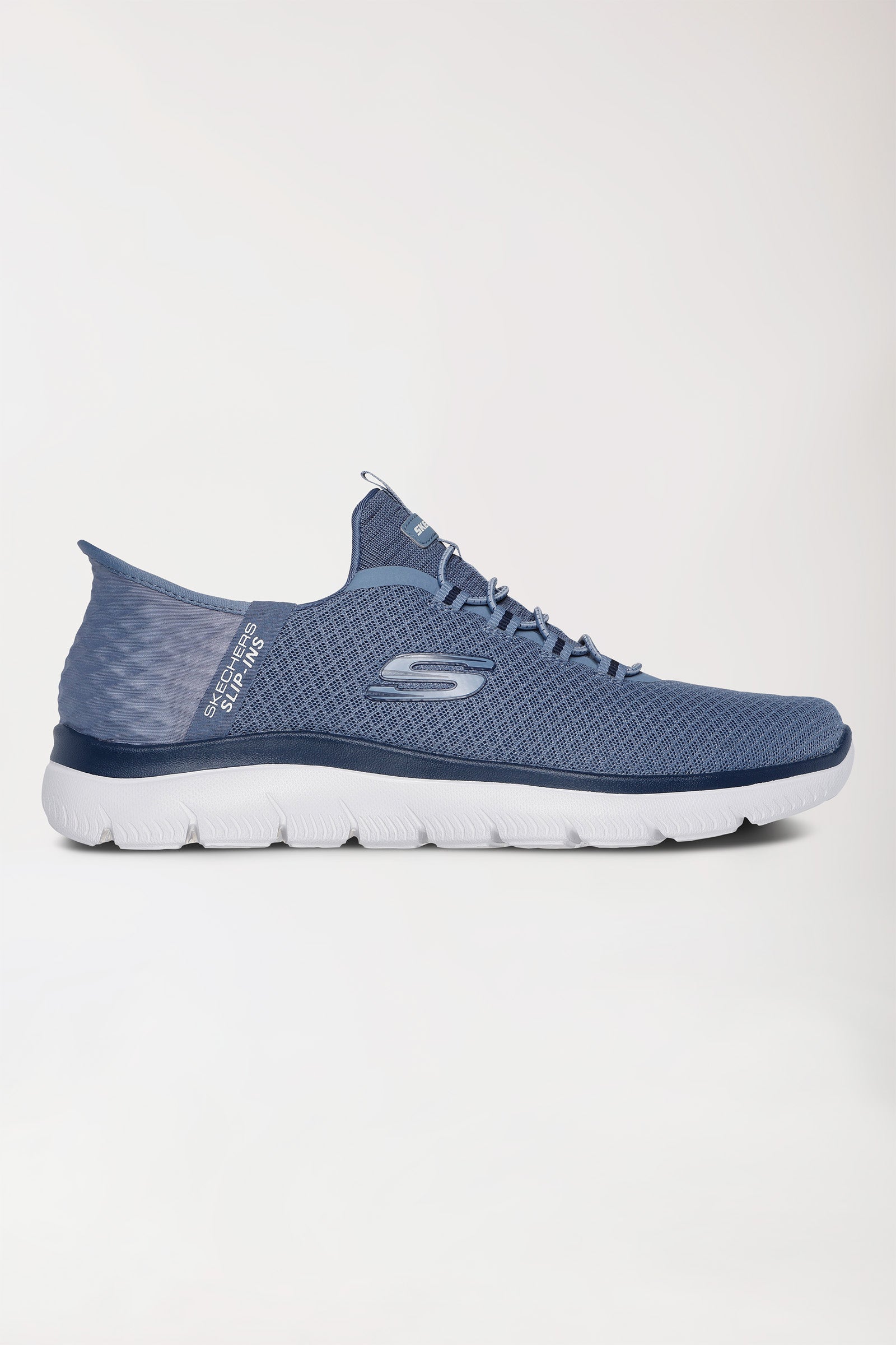 Herren Sneaker-SKECHERS Slip-ins-blau, Vorderansicht