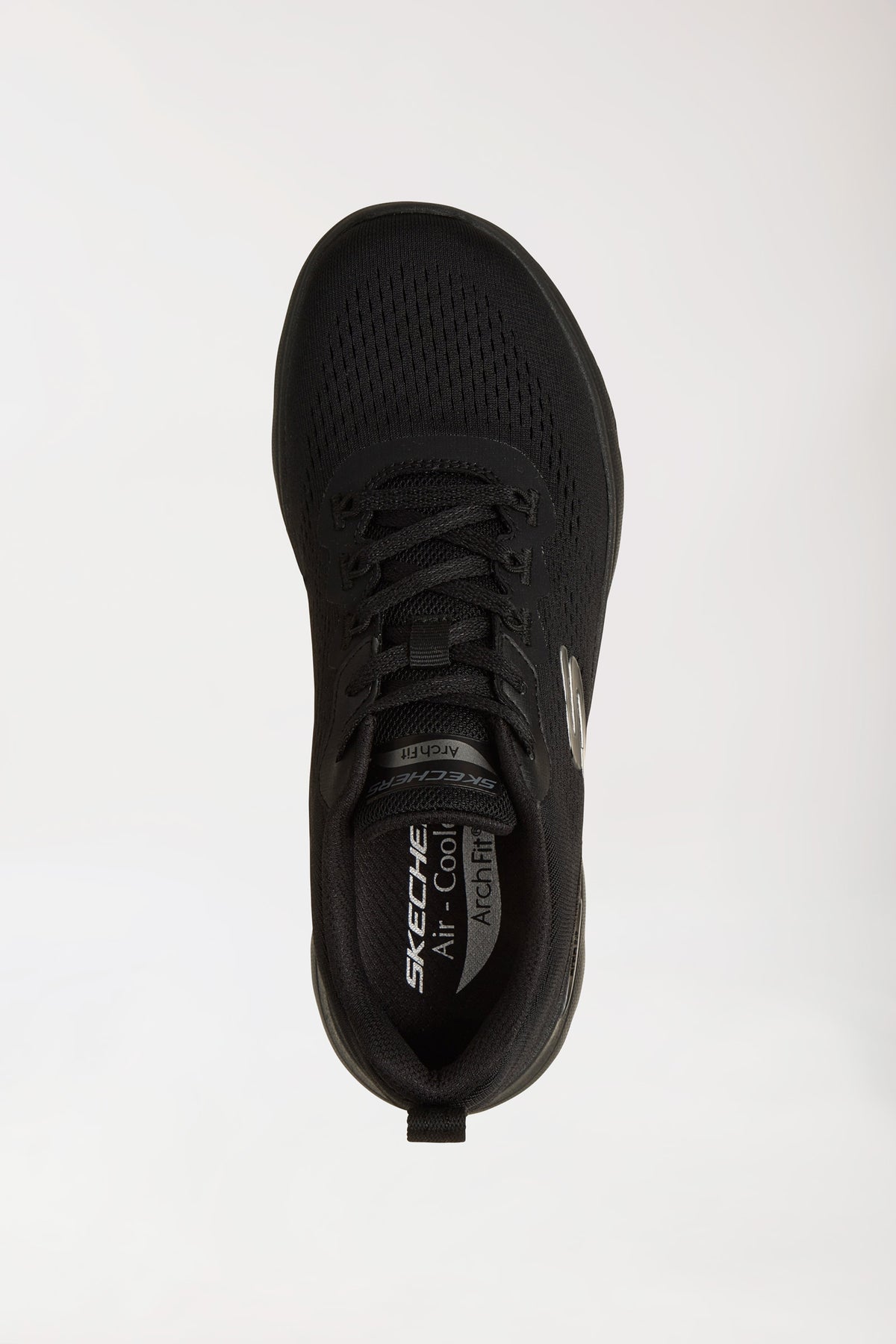 Damen Sneaker schwarz, Vorderansicht