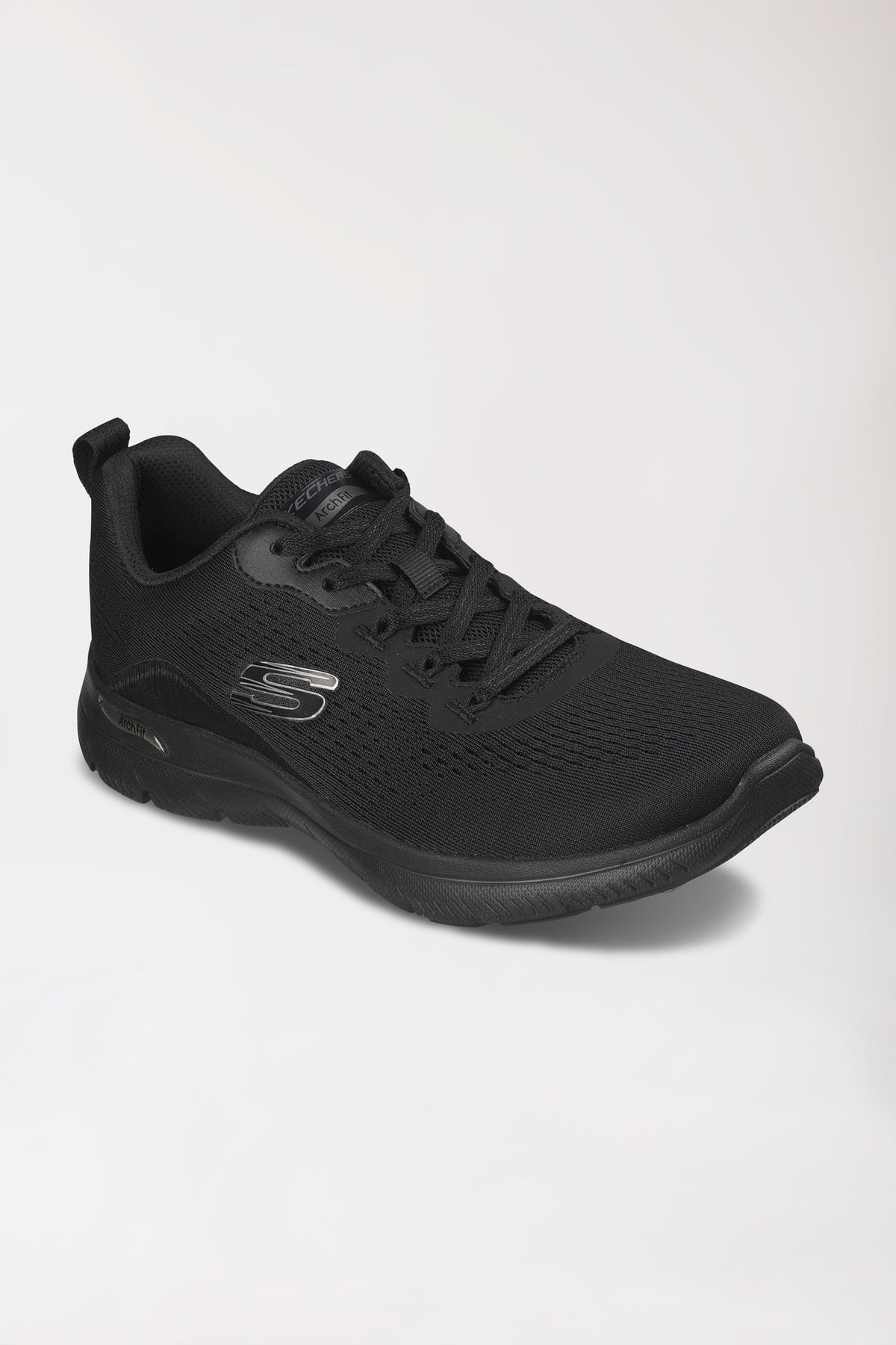 Damen Sneaker schwarz, Vorderansicht