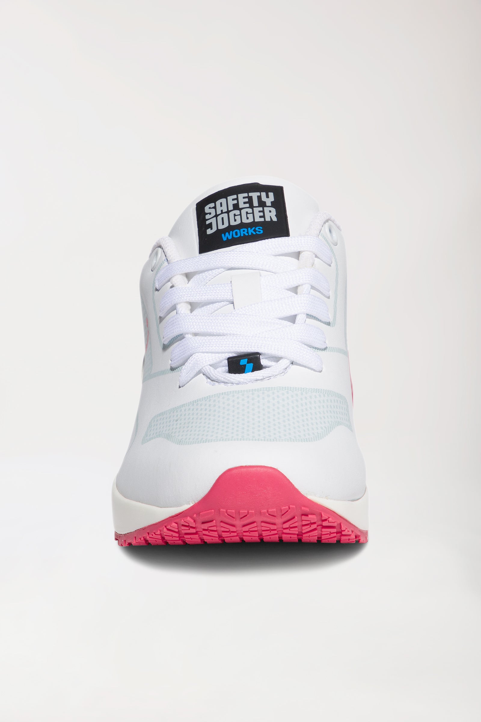 Damen Berufsschuh weiß/lipstick, Vorderansicht