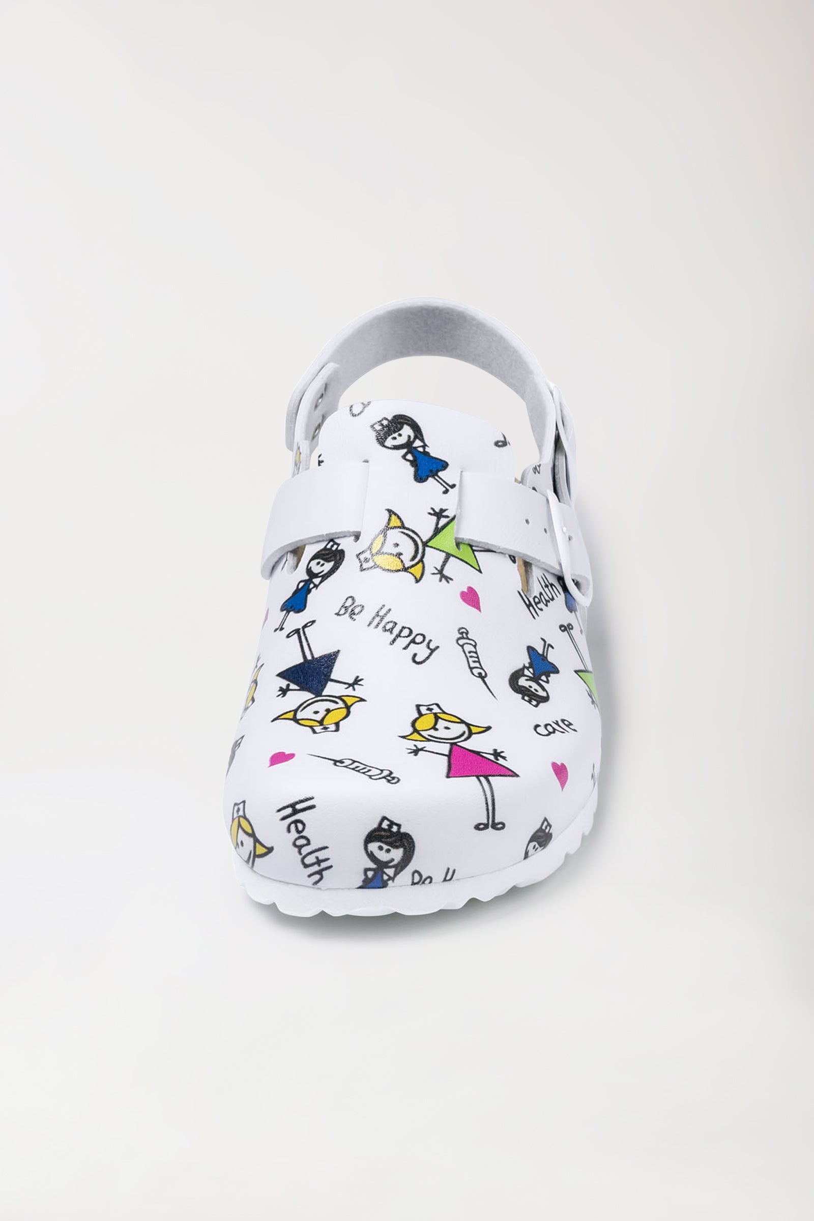 Damen Clog - Korkfußbett - bunt