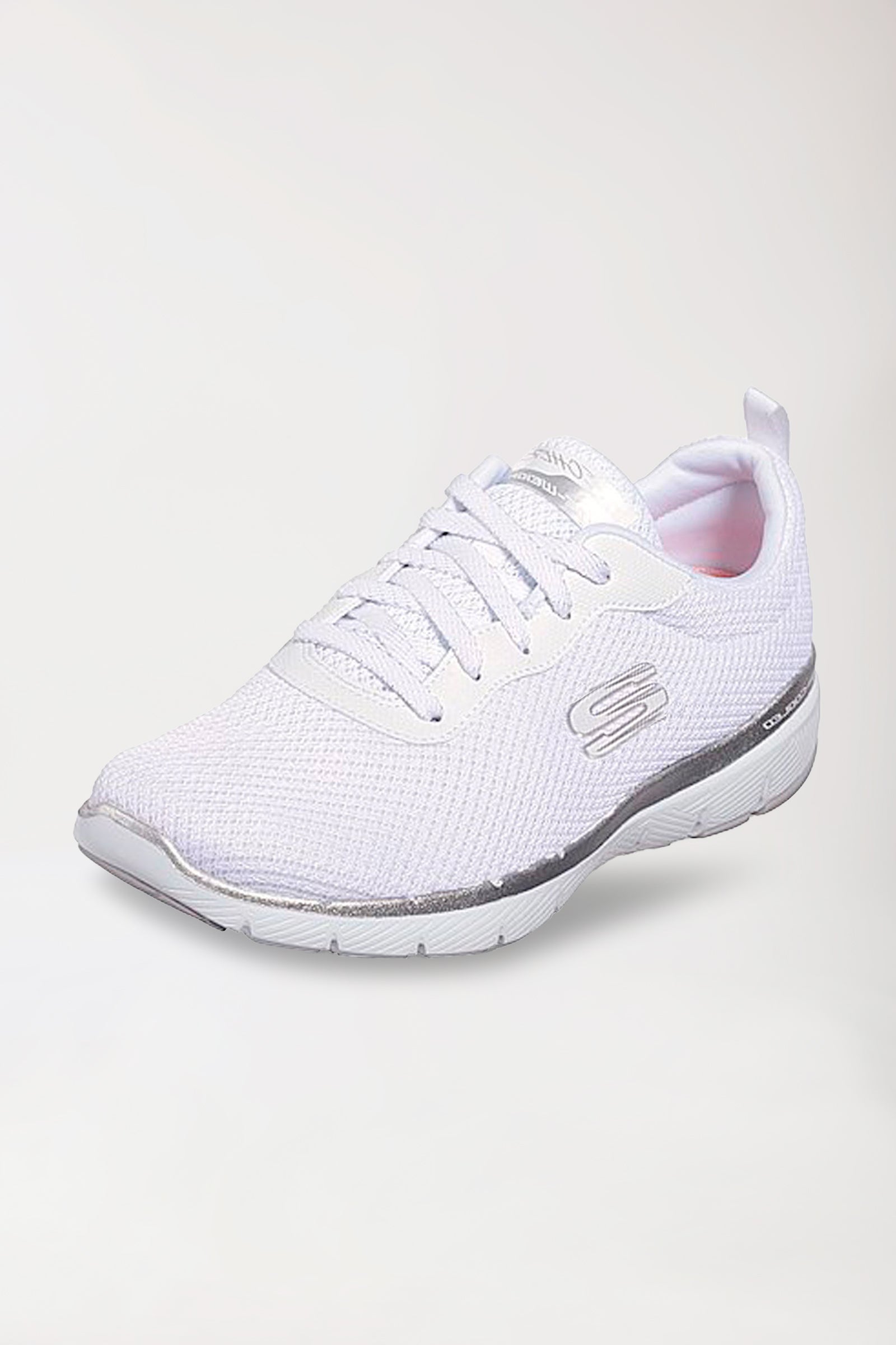 Damen Sneaker - Mesh - weiß, Vorderansicht