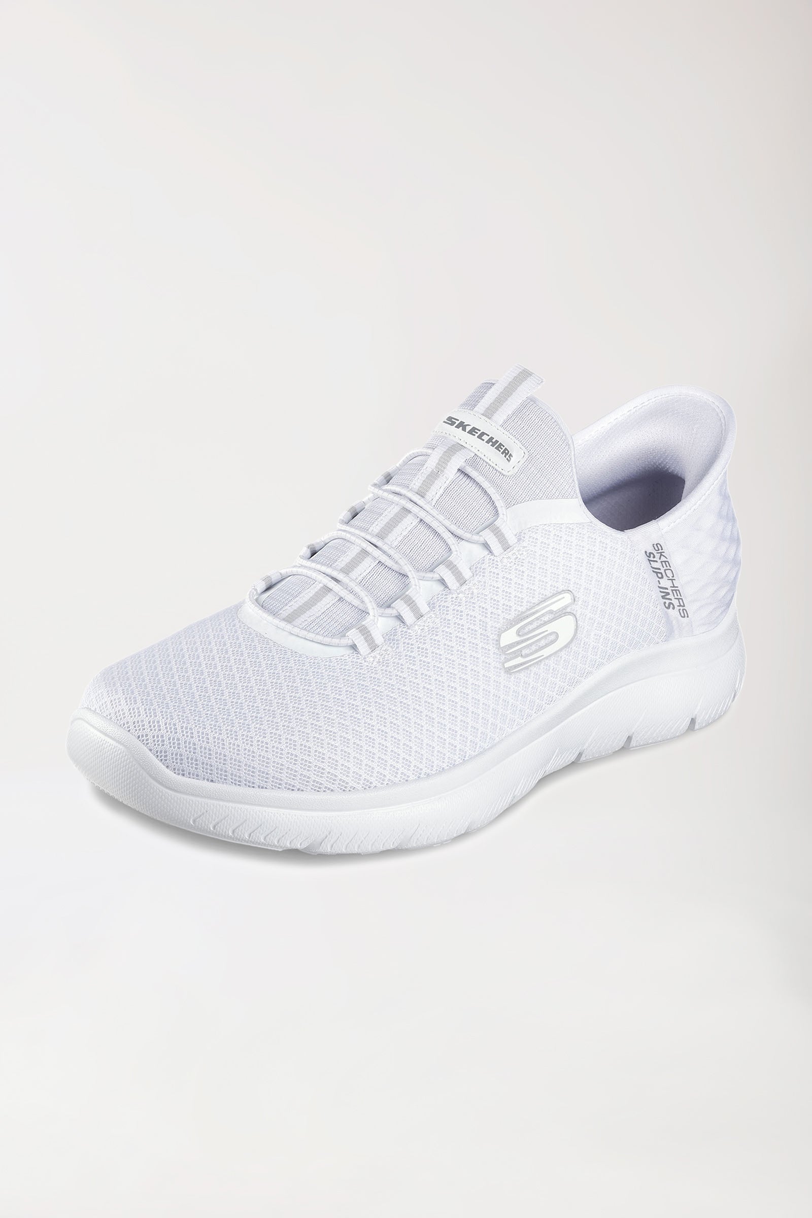 Herren Sneaker-SKECHERS Slip-ins-weiß, Vorderansicht