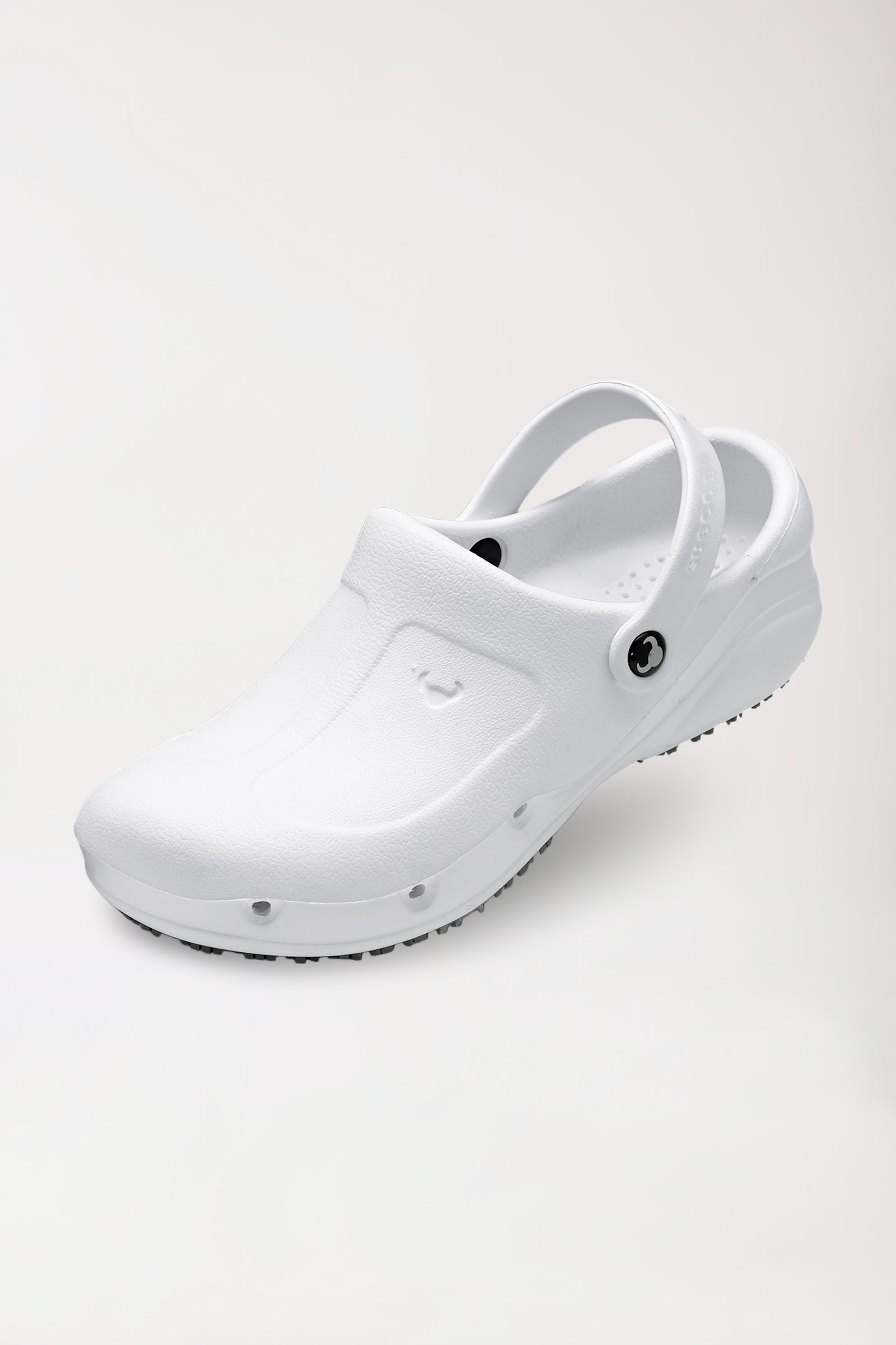 Berufs-Clog Weiß suecos Unisex weiß, Vorderansicht