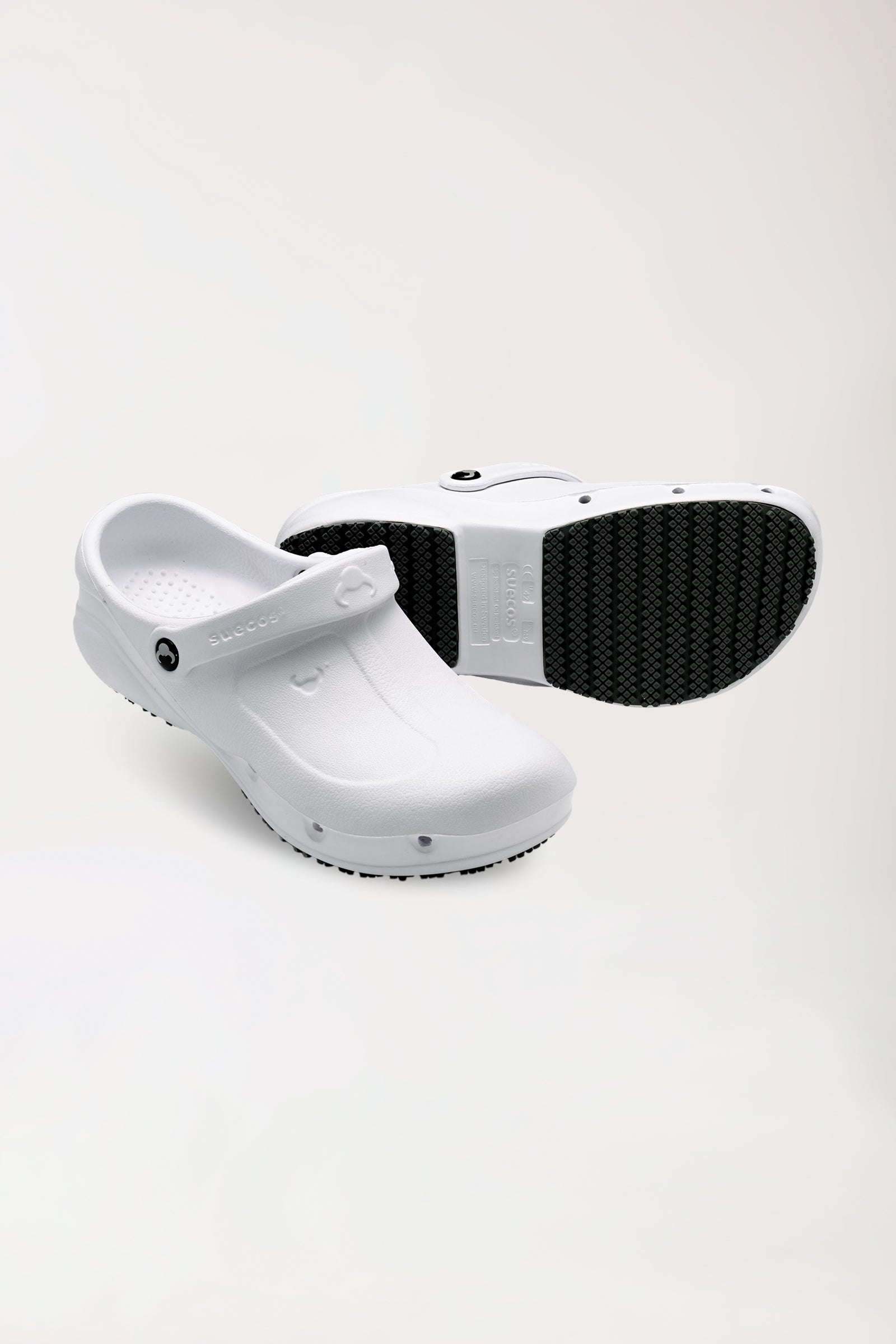 Berufs-Clog Weiß suecos Unisex weiß, Vorderansicht