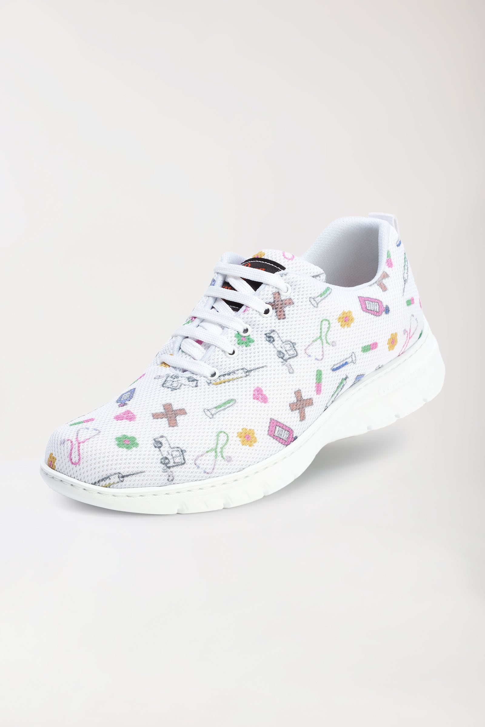 Unisex Berufsschuh weiß/bunt