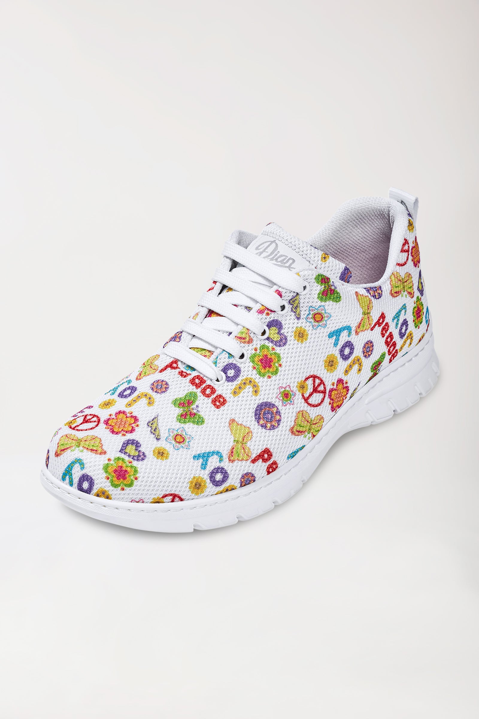 Unisex Berufsschuh weiß/orange/grün