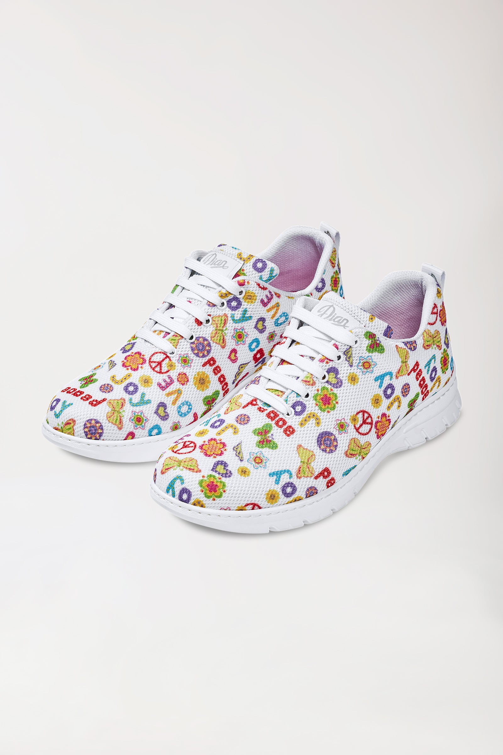 Unisex Berufsschuh weiß/orange/grün