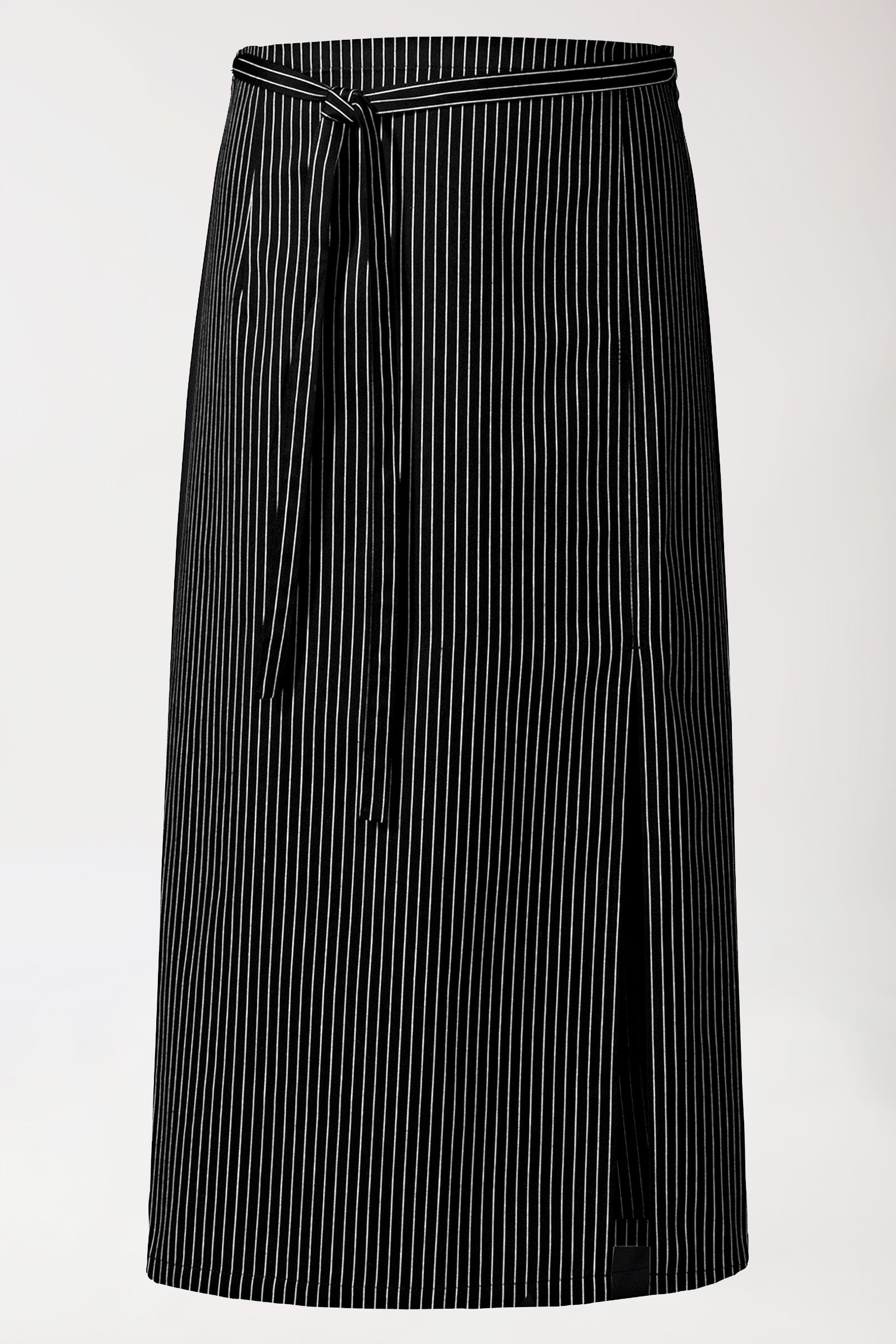 Gastro Bistroschürze Unisex - Einheitsgröße schwarz/weiß