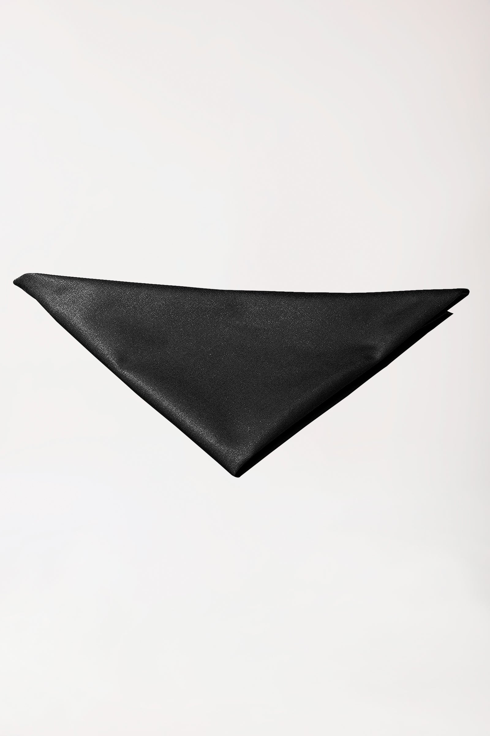 Gastro Halstuch Unisex schwarz, Vorderansicht