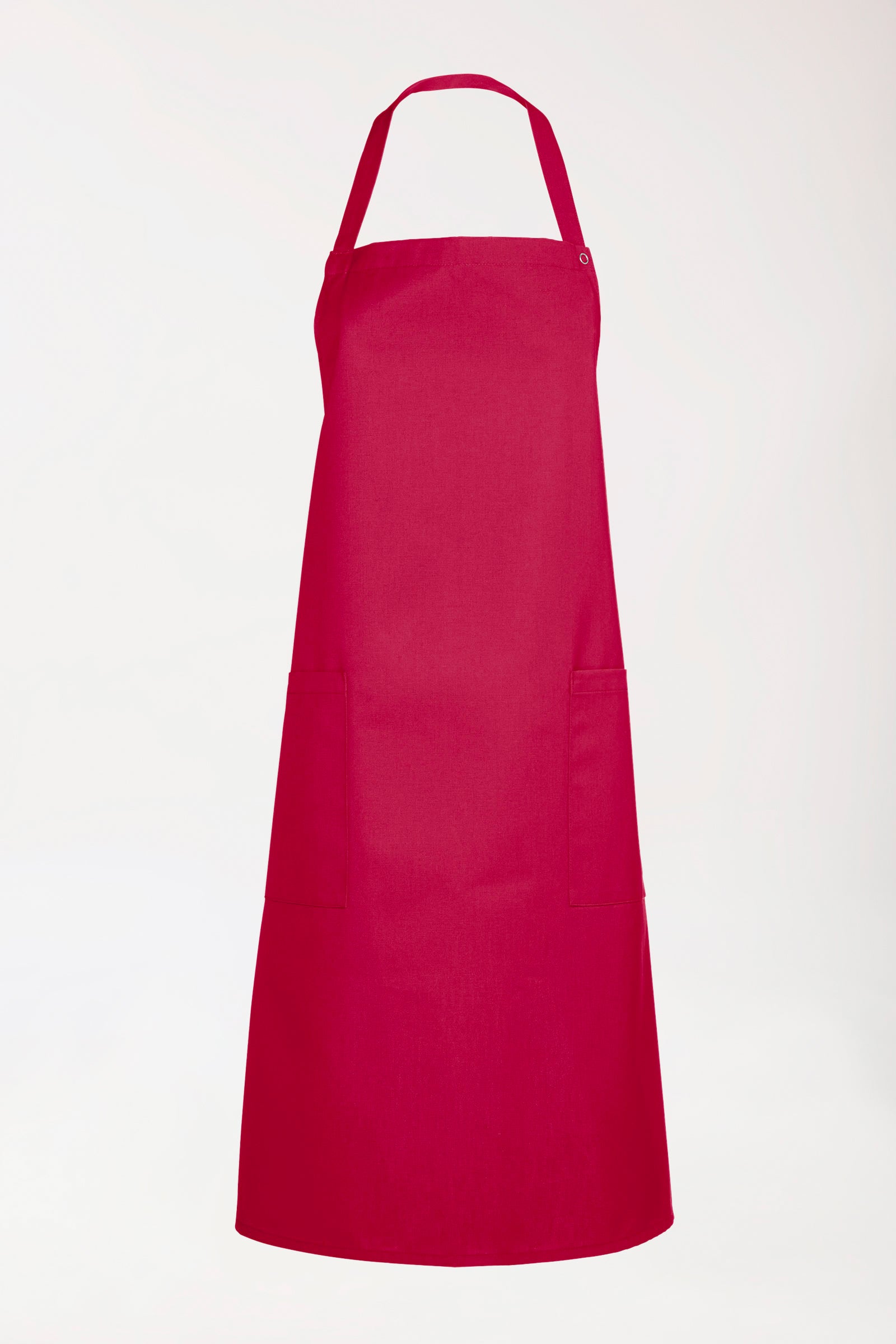 Gastro Latzschürze Unisex - Einheitsgröße bordeaux