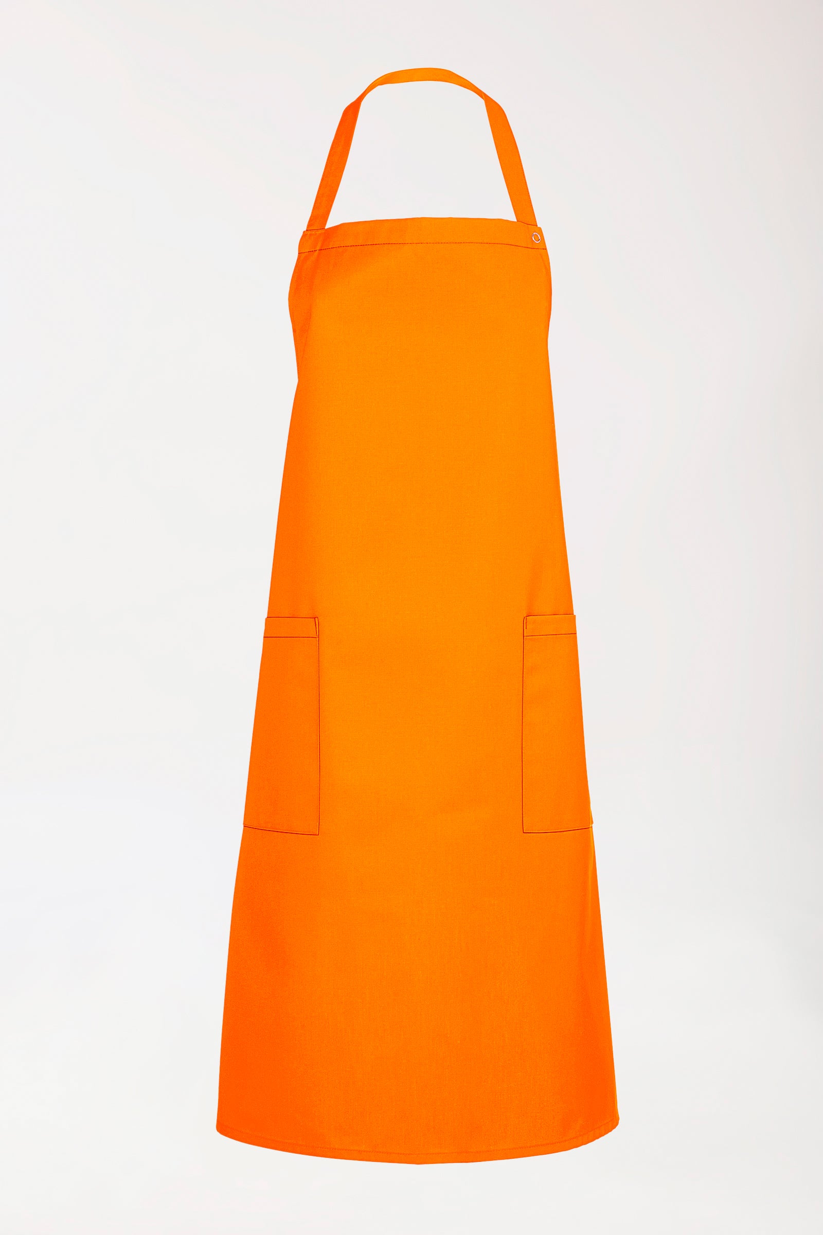 Gastro Latzschürze Unisex - Einheitsgröße orange