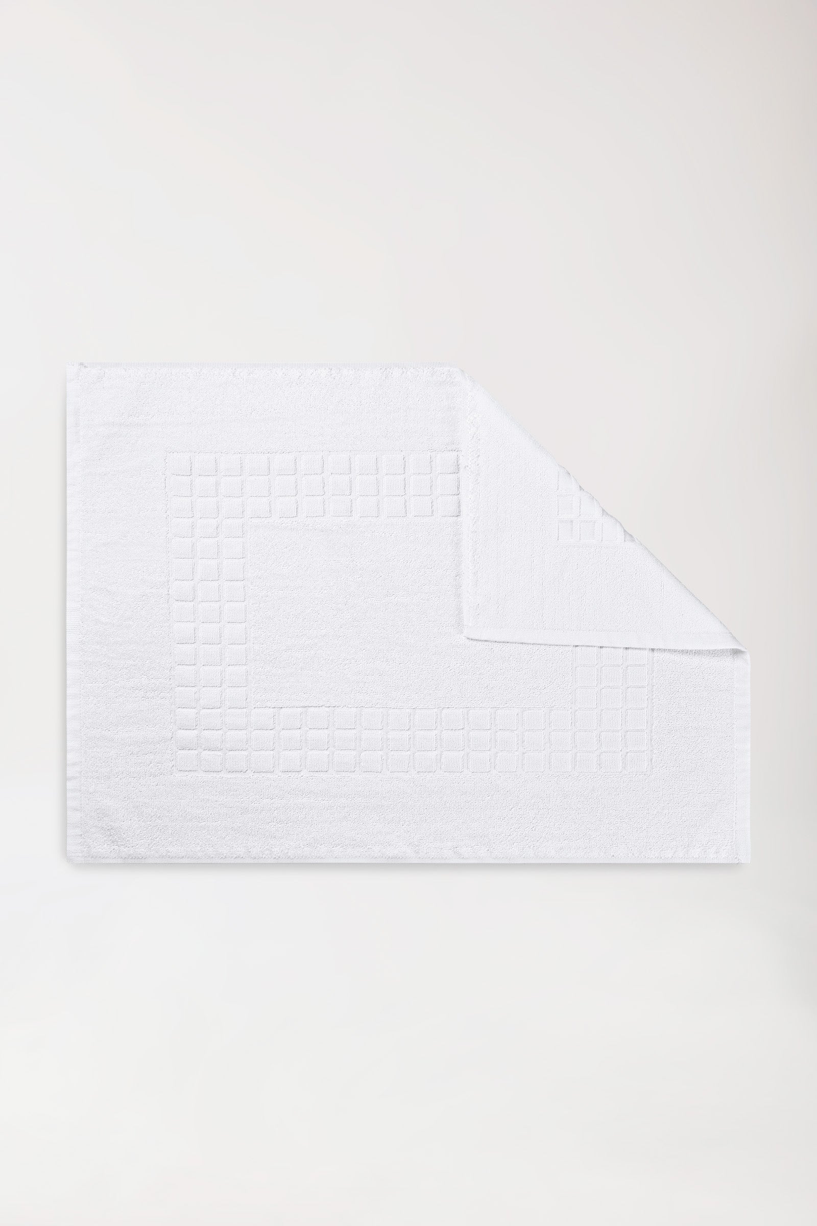 Badematte weiß 50x70 cm