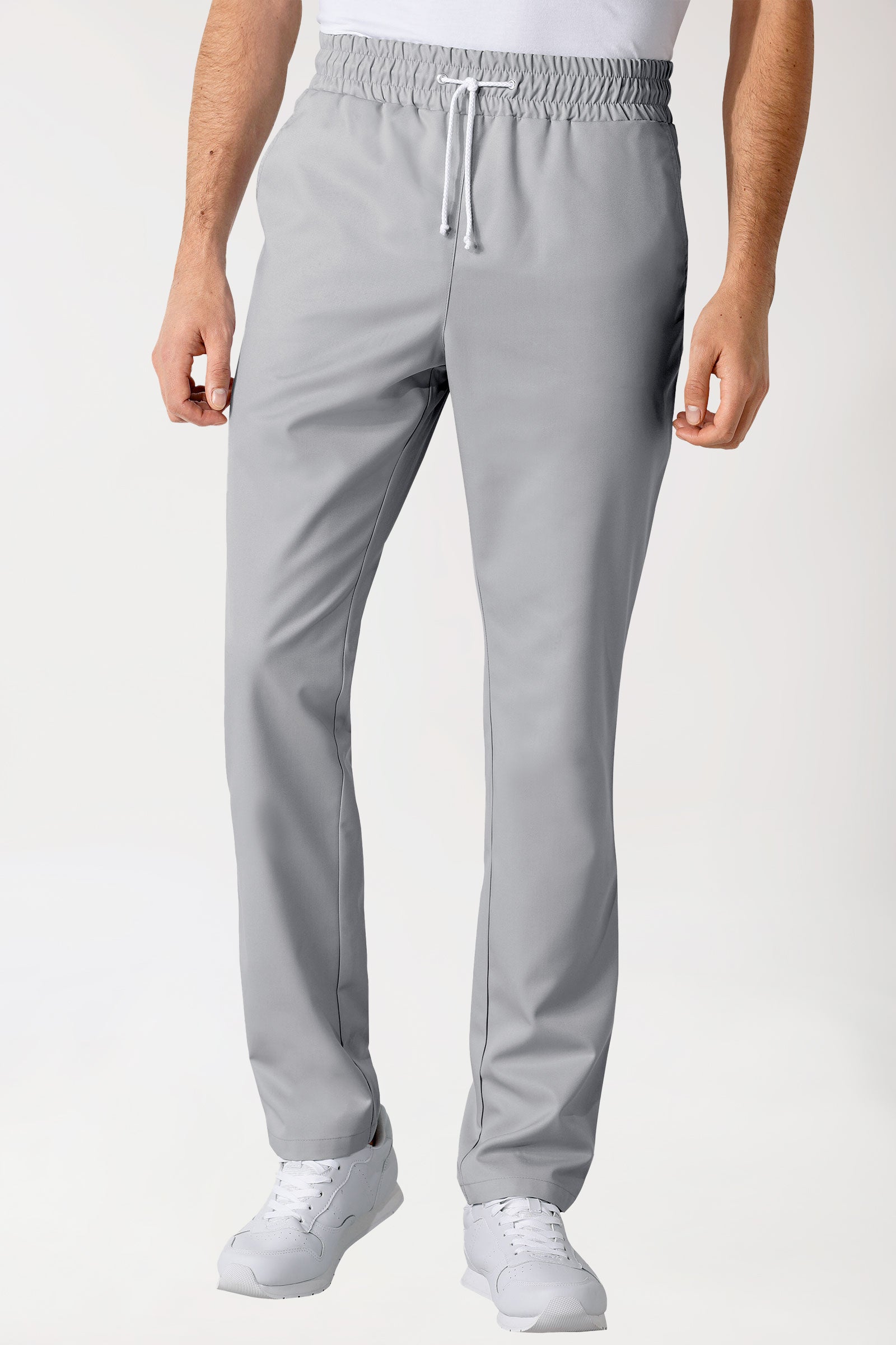 GREEN Hose Unisex - Gummibund perlgrau