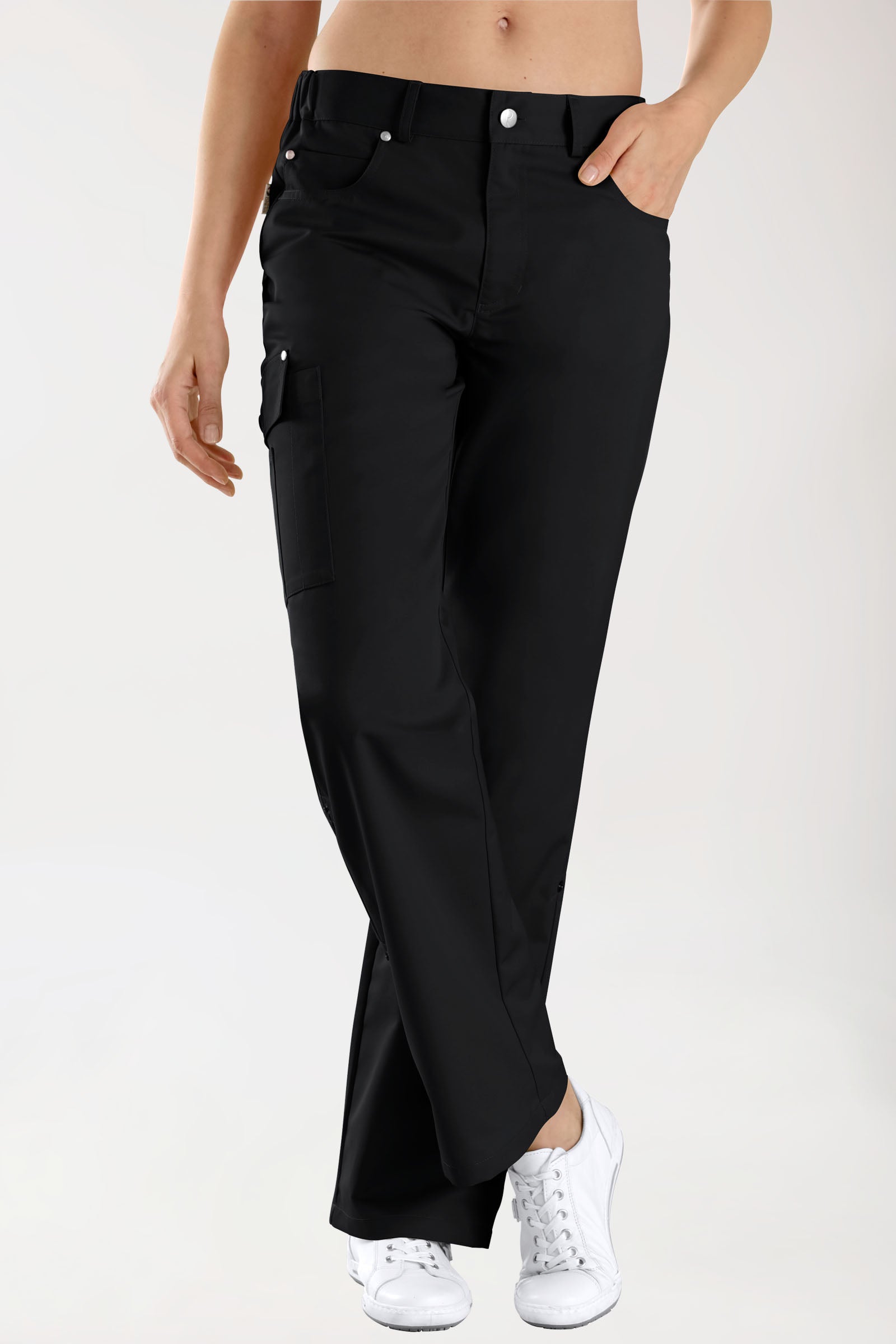 JUST STRONG Hose Unisex - Teilgummibund schwarz