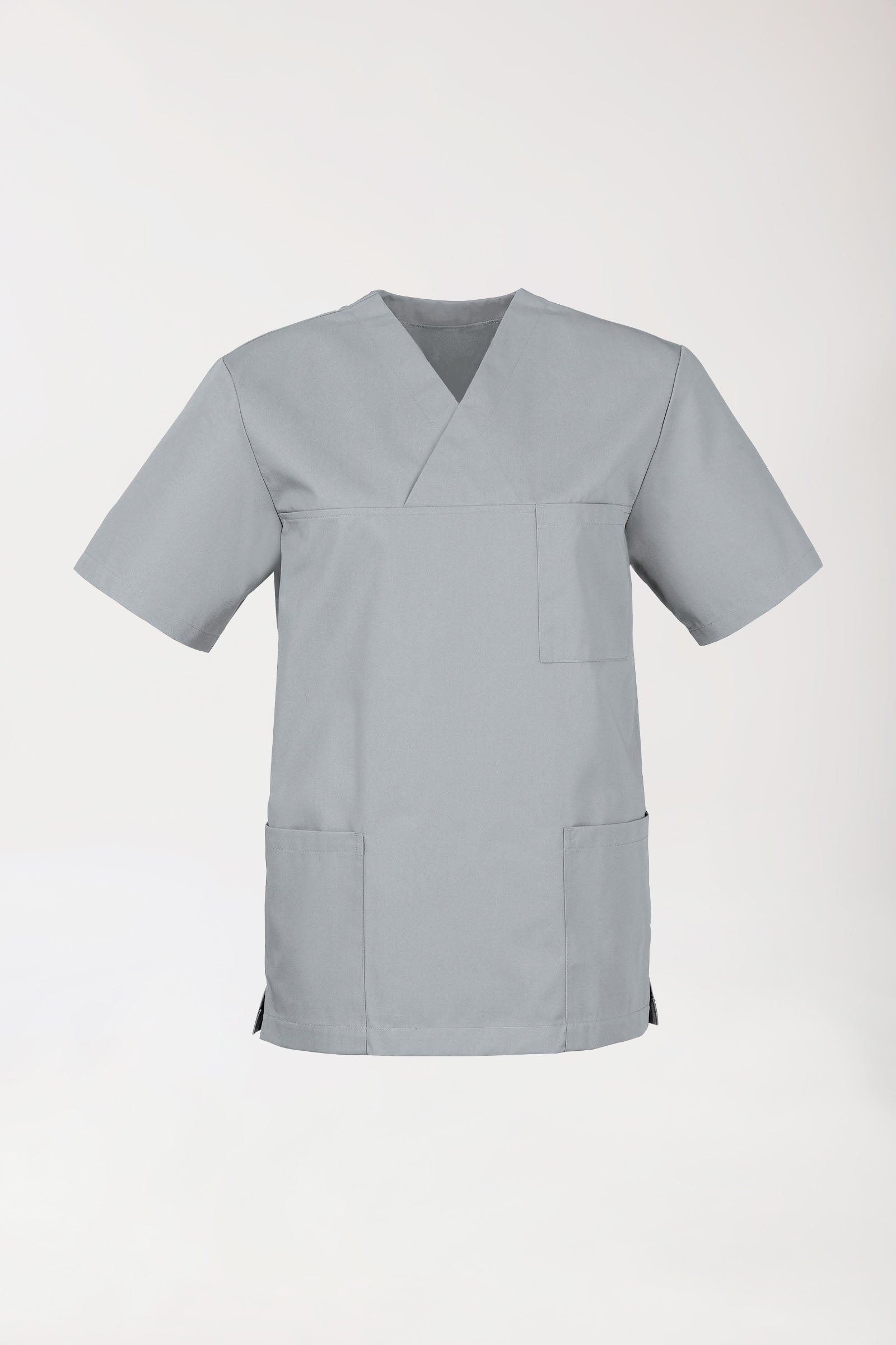 JUST STRONG Schlupfkasack Unisex - V-Ausschnitt grau