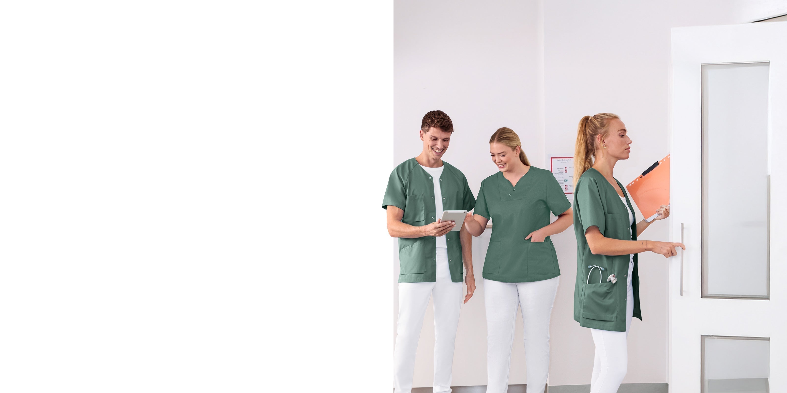 Kasacks für das Krankenhaus