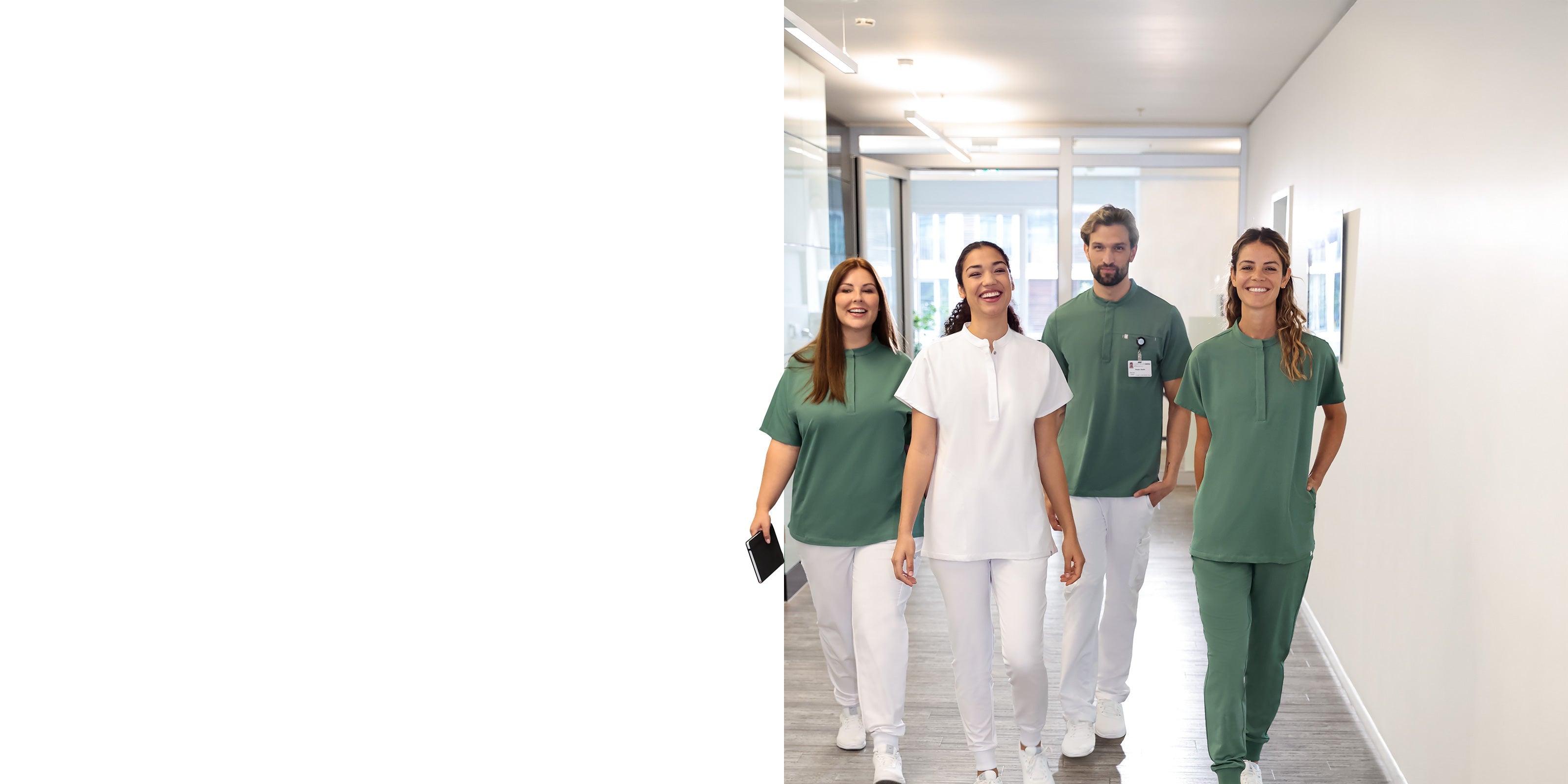 Berufsbekleidung für die stationäre Pflege