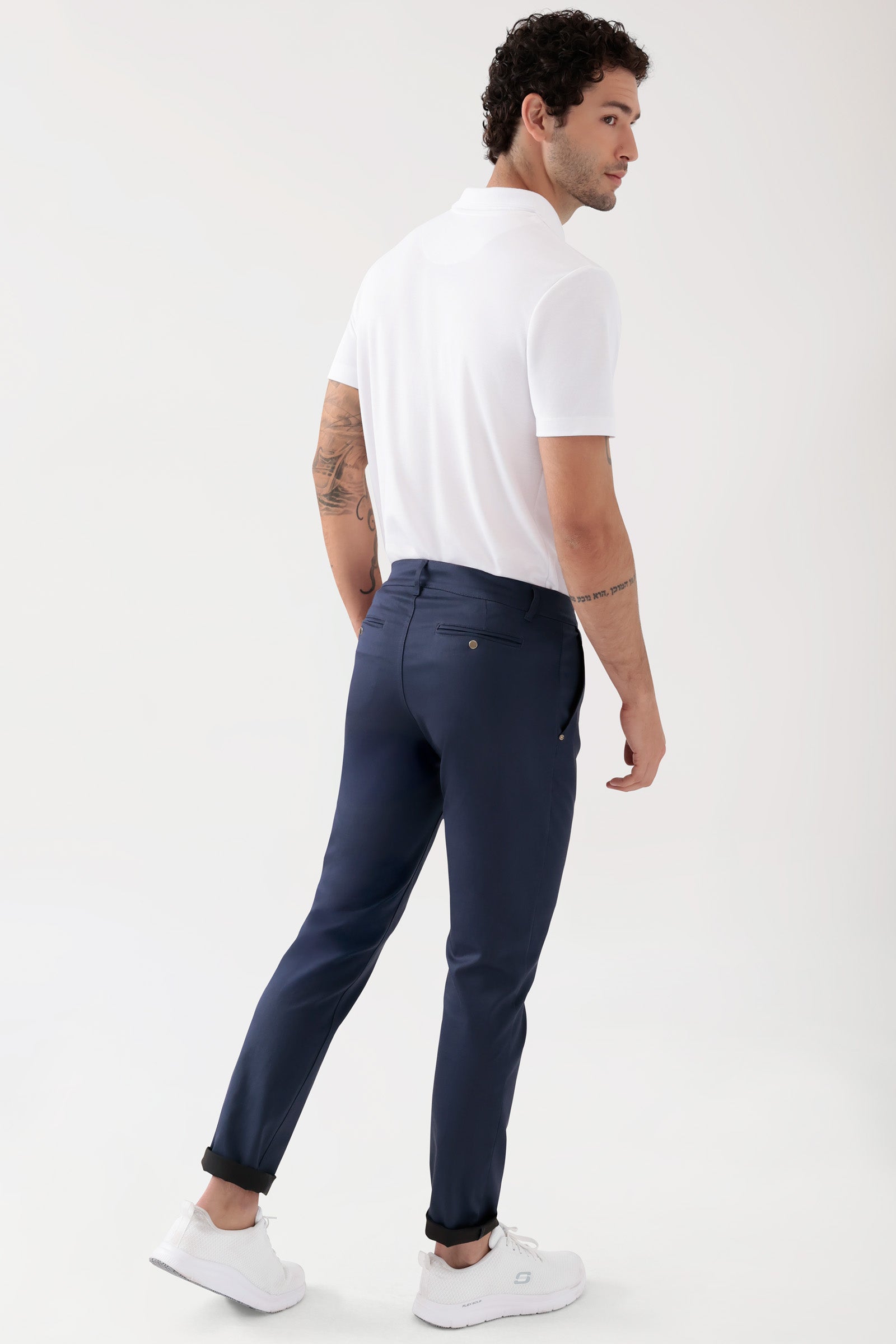 COMFY FLEX Hose Herren - Chino Style navy