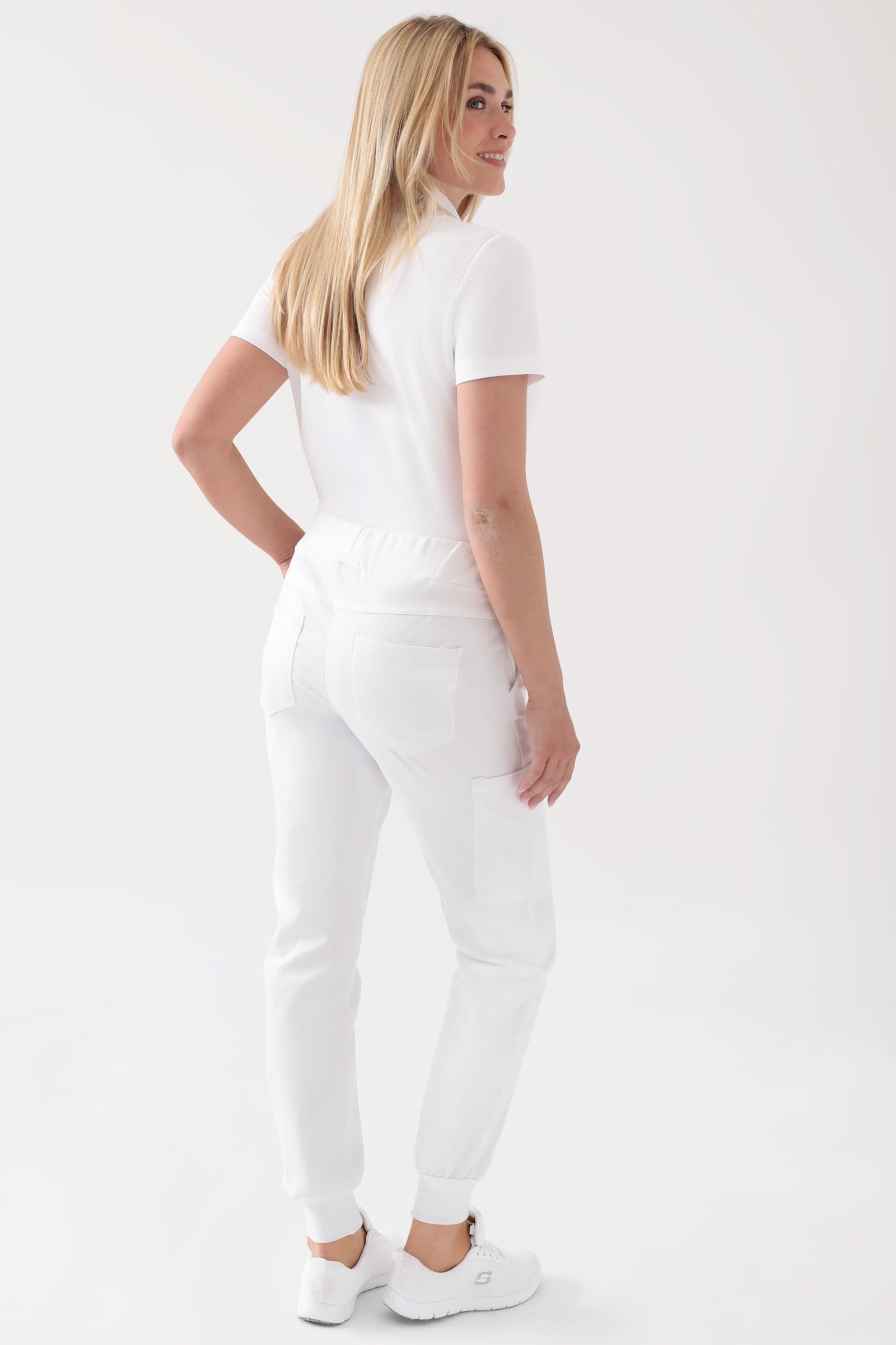 COMFY FLEX Hose Damen - Jogpants weiß