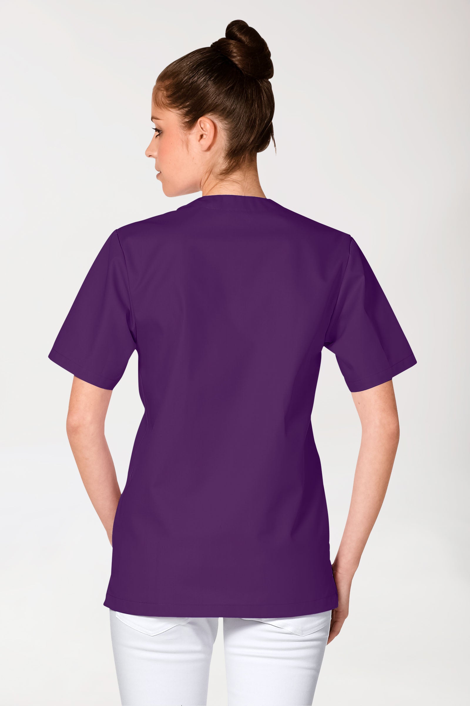 JUST STRONG Schlupfkasack Unisex - V-Ausschnitt lila