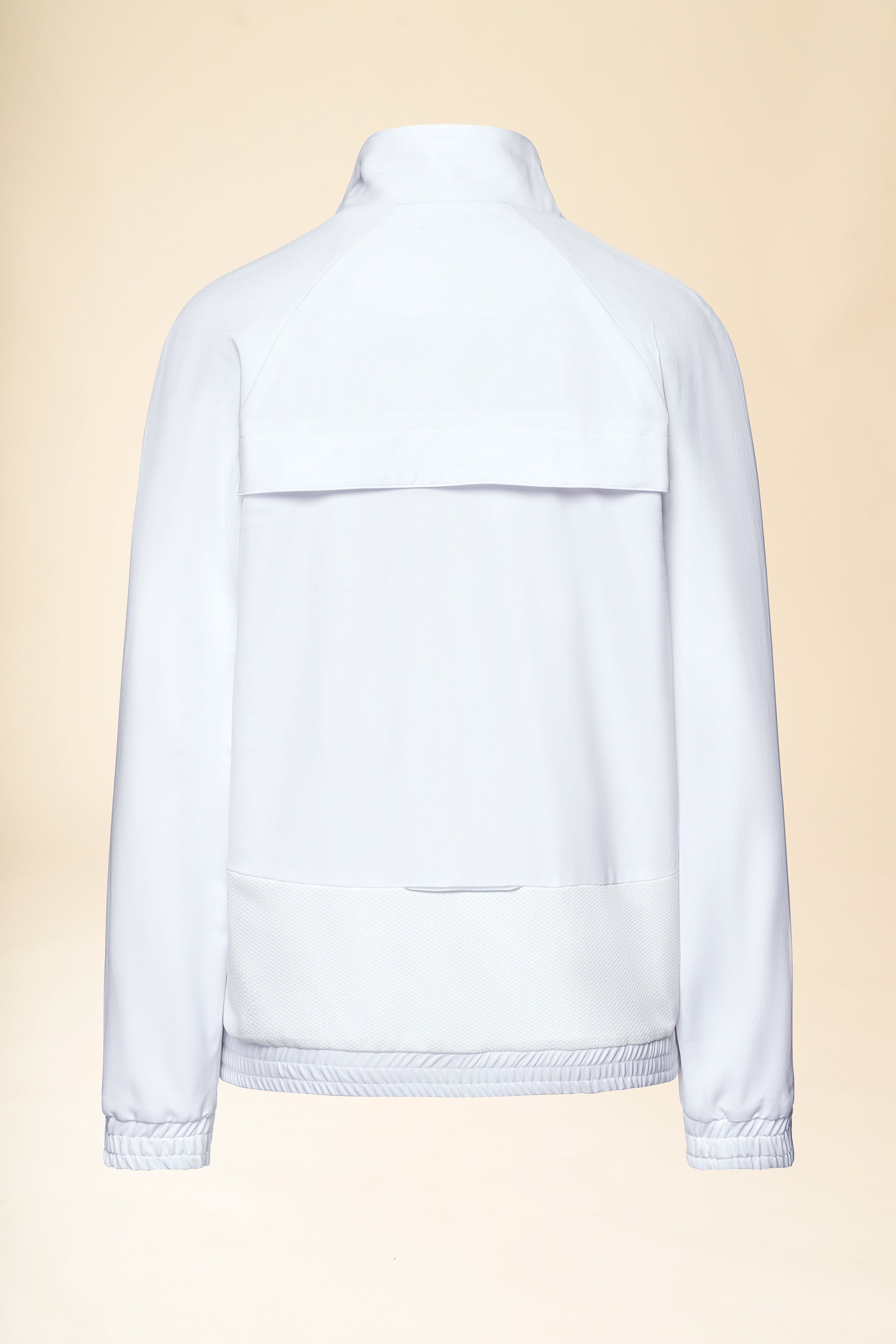 KAERE Blousonjacke Damen - mit elastischen Bündchen weiß