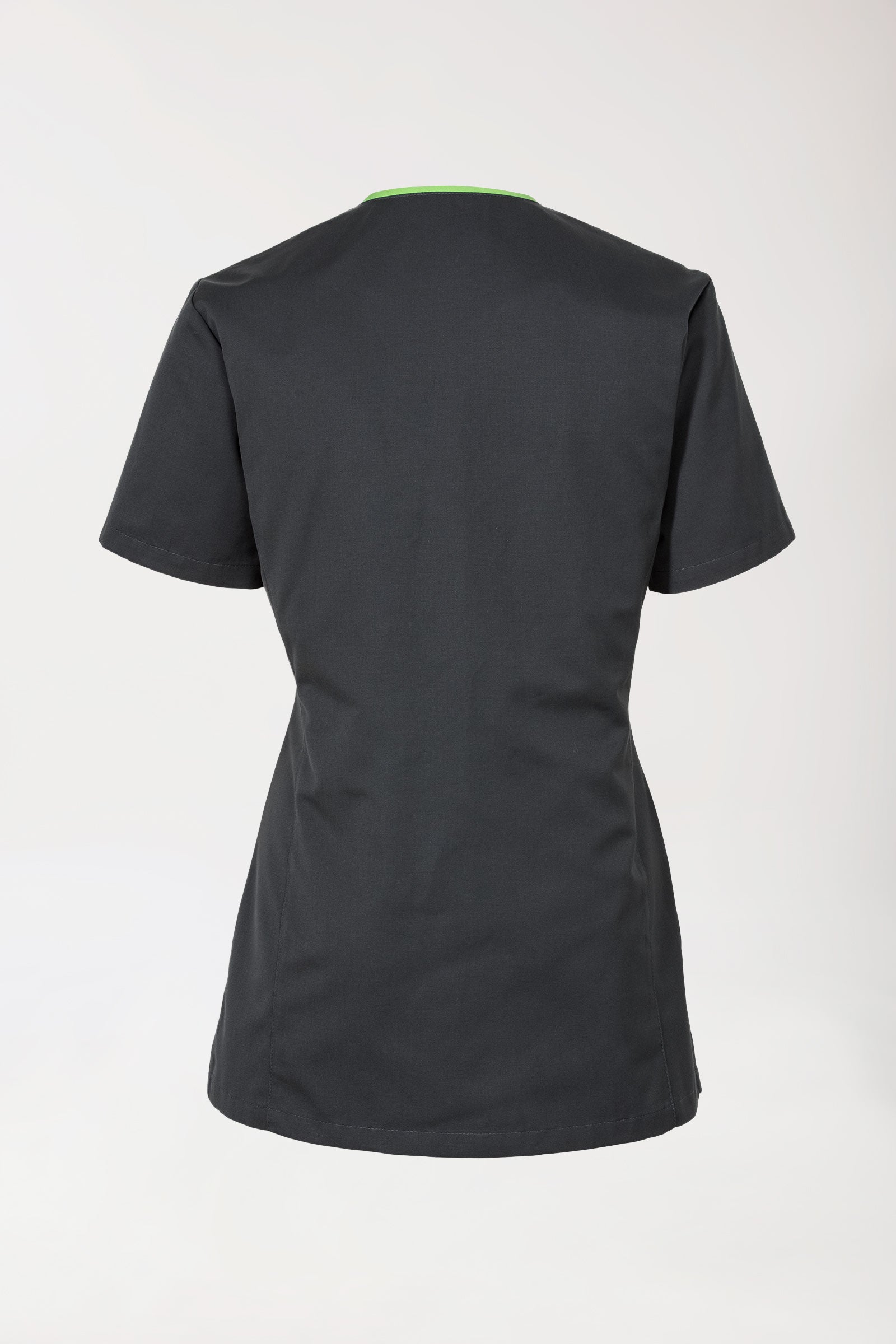 Kasack Damen Anthrazit Apfelgrün