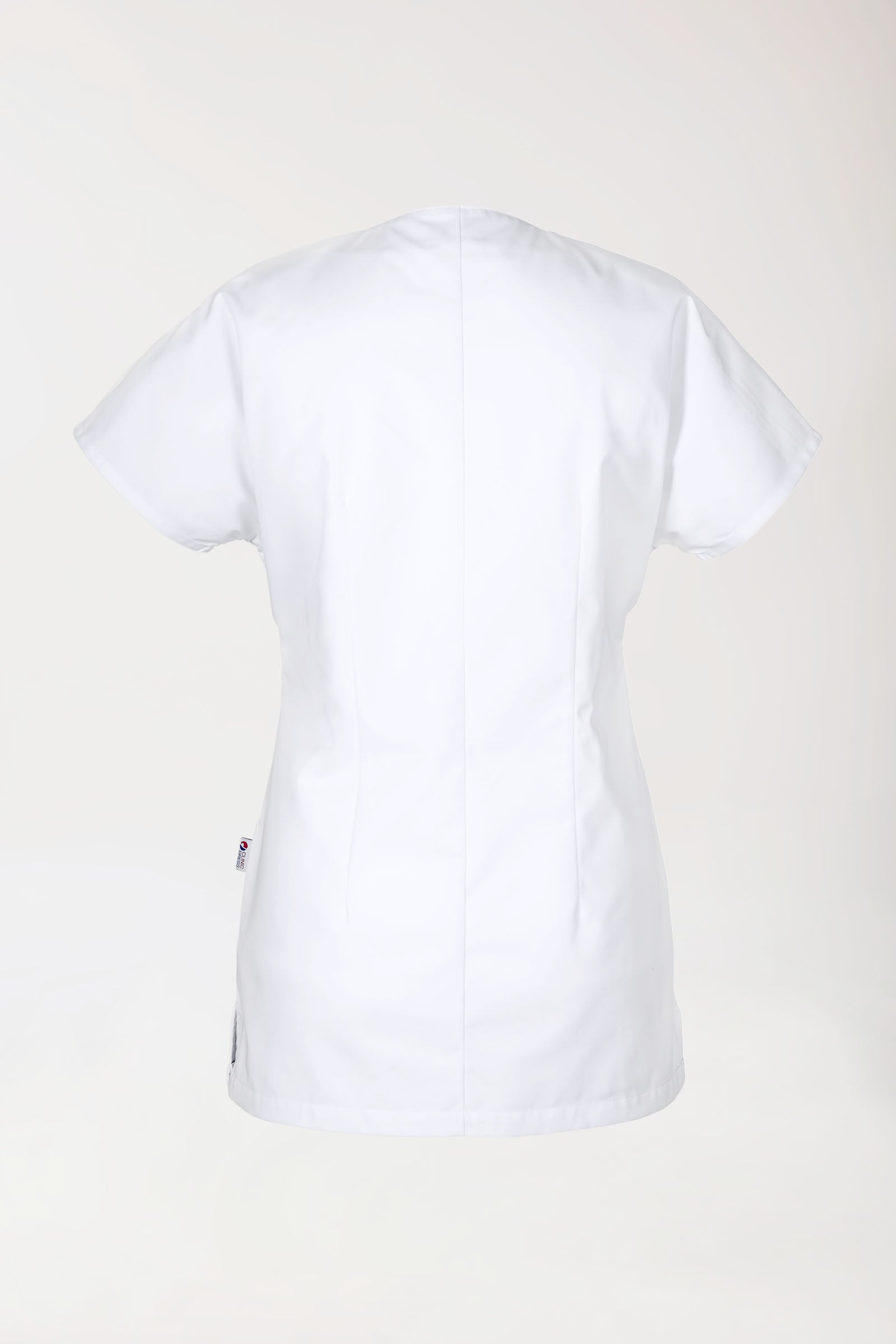 JUST STRONG Kasack Damen - durchgeknöpft weiß