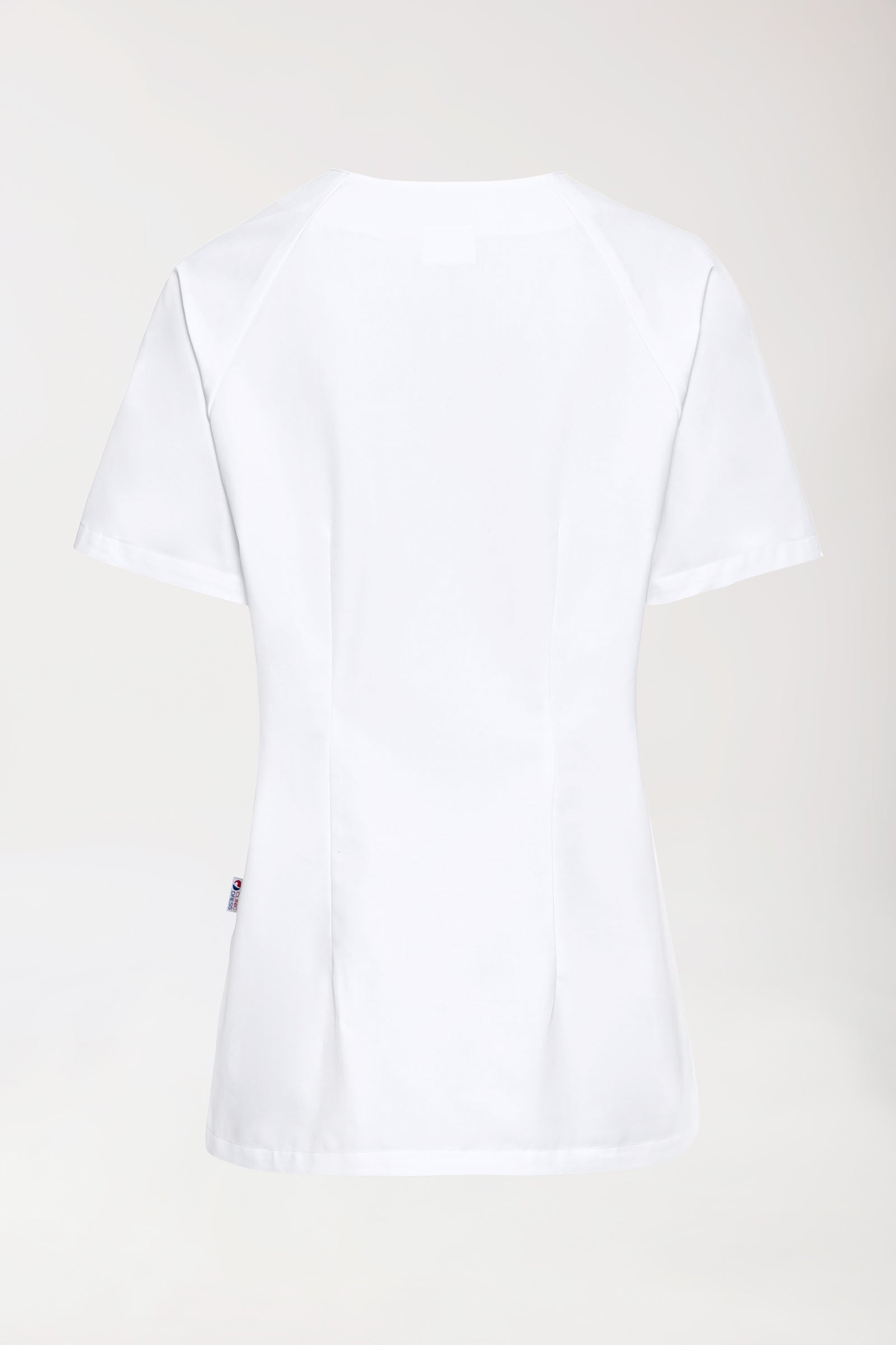 CORE Kasack Damen - durchgeknöpft weiß