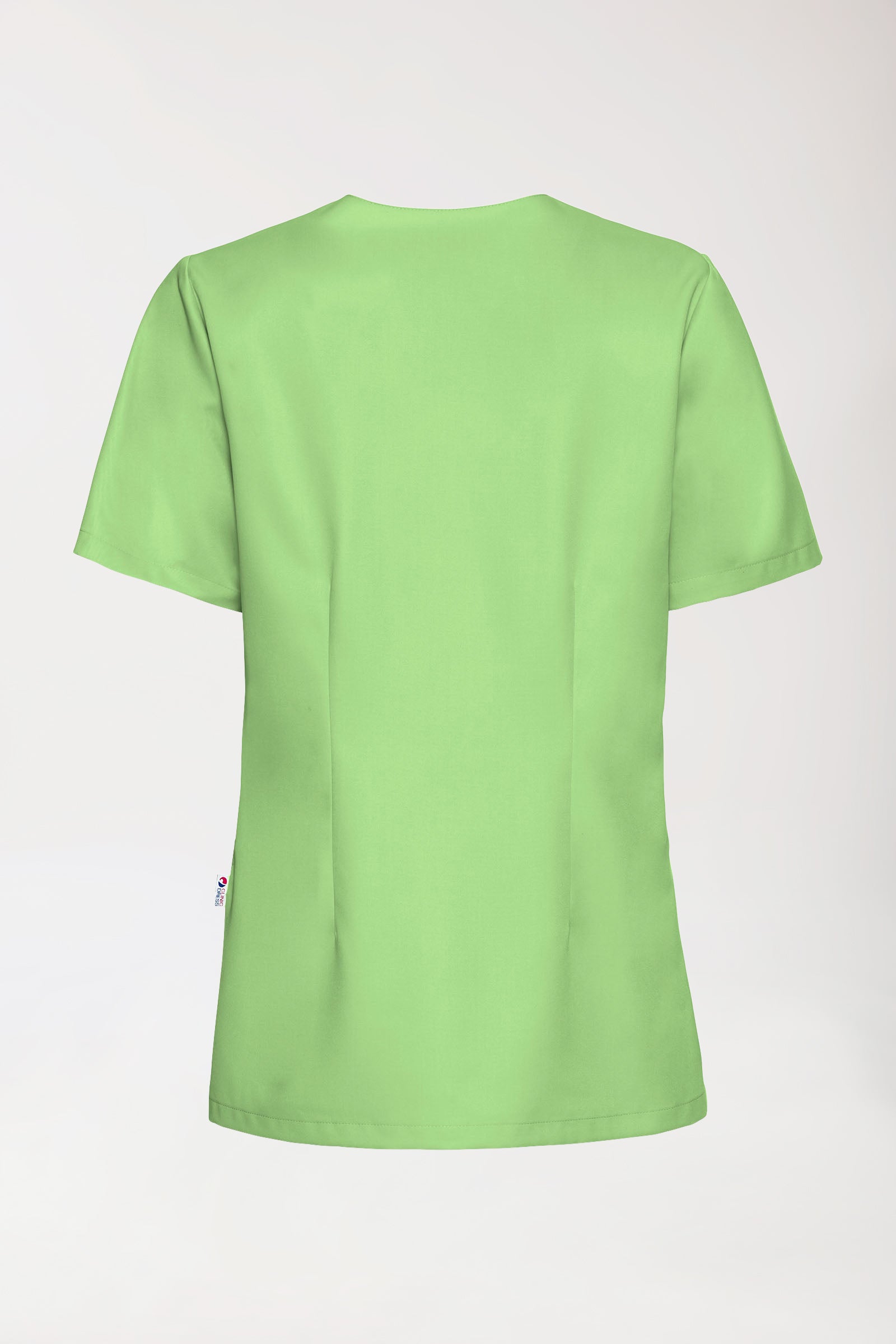 GREEN Schlupfkasack Damen - V-Ausschnitt apfelgrün