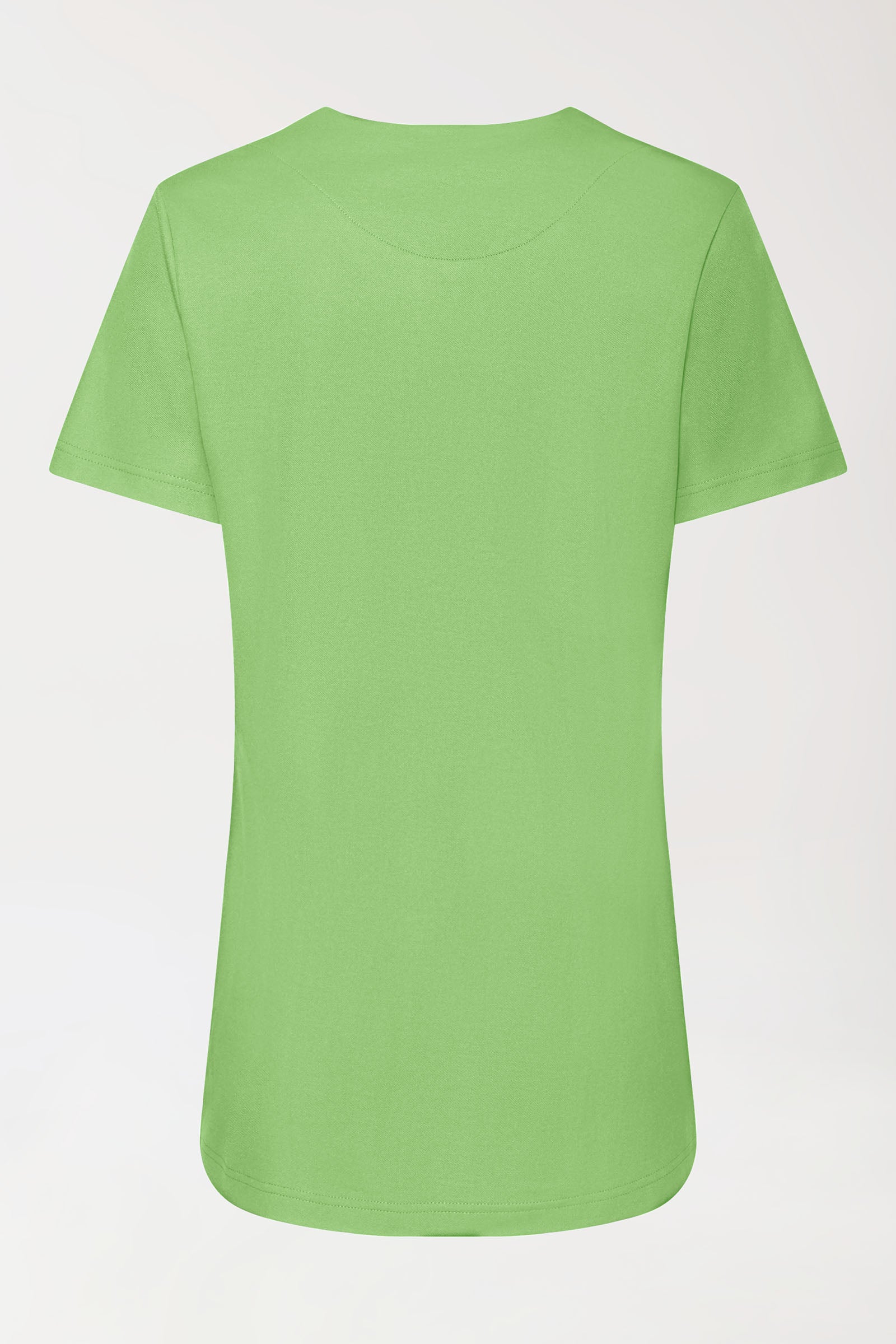 COMFY FLEX Stretch Schlupfkasack Damen - Herzausschnitt apfelgrün