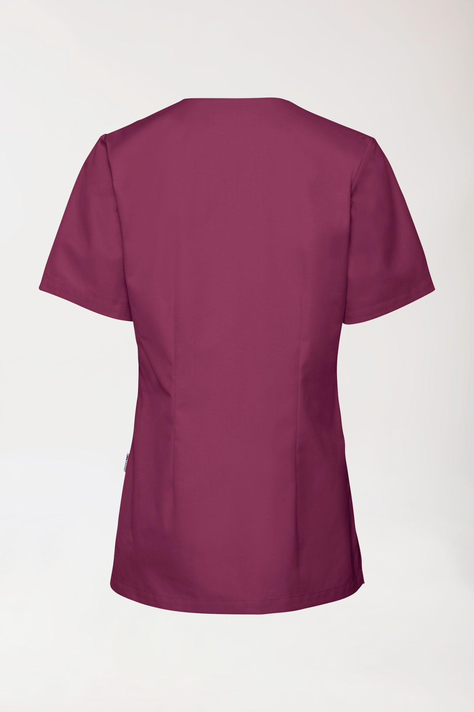 JUST STRONG Schlupfkasack Damen - V-Ausschnitt berry