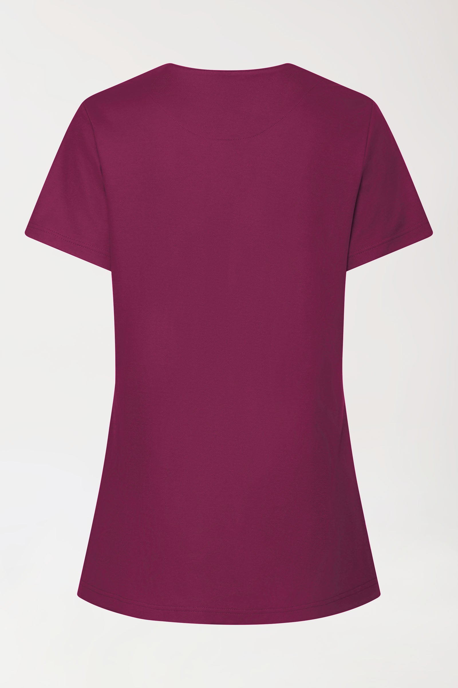 COMFY FLEX Stretch Schlupfkasack Damen - mit Druckknöpfen berry