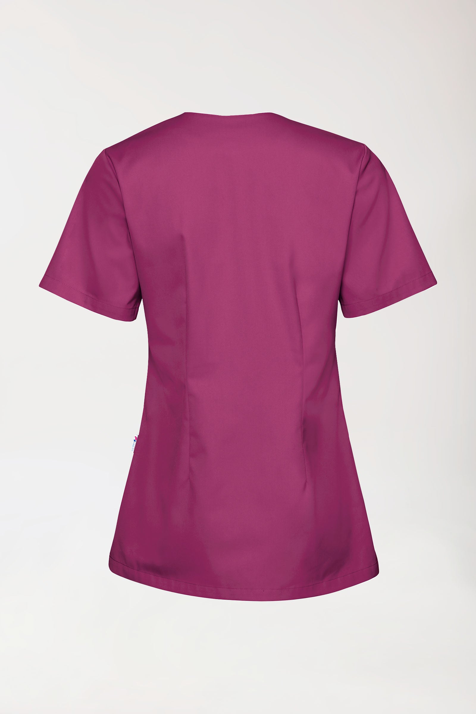 CORE Schlupfkasack Damen berry/grau, Rückansicht 