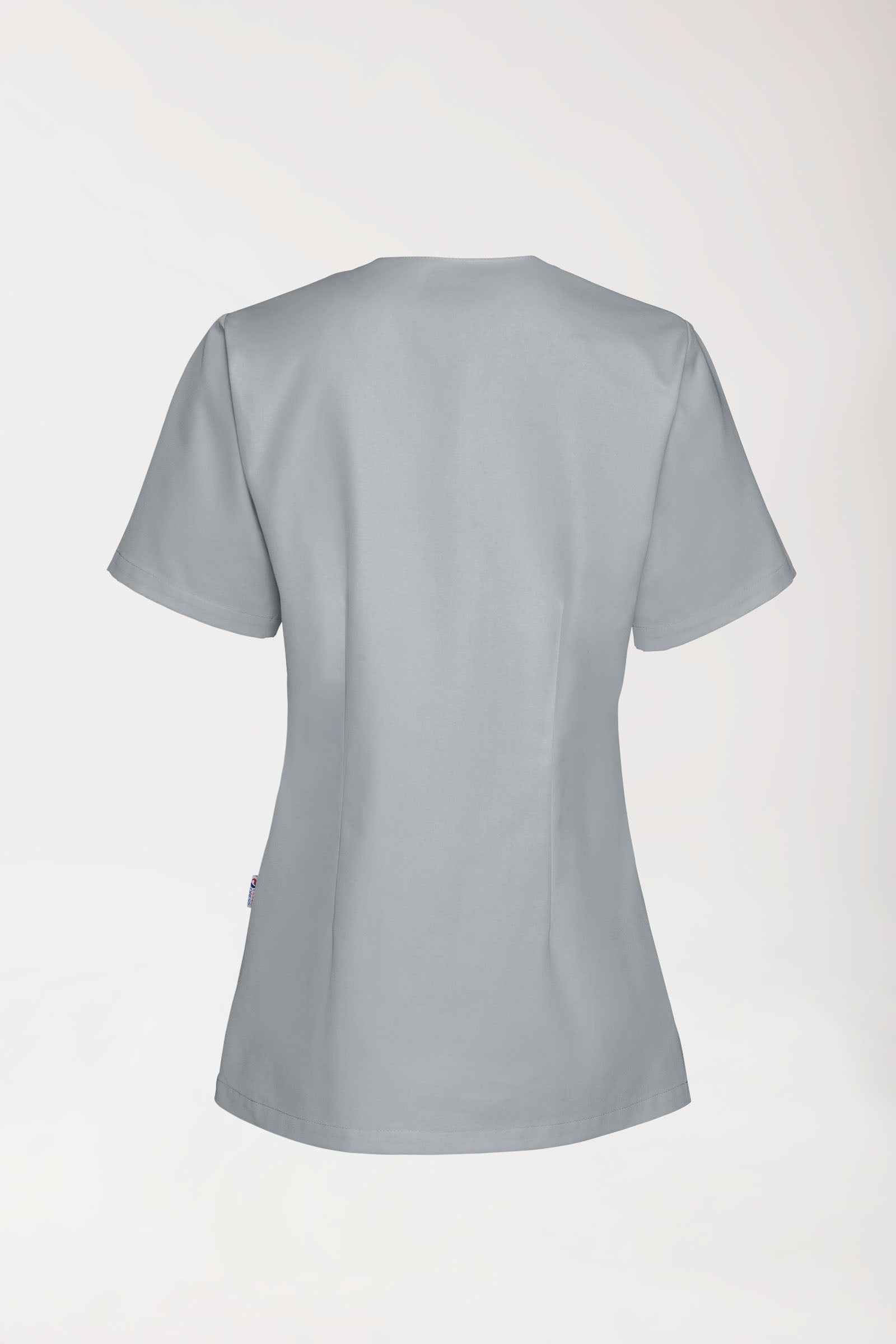 JUST STRONG Schlupfkasack Damen - V-Ausschnitt grau