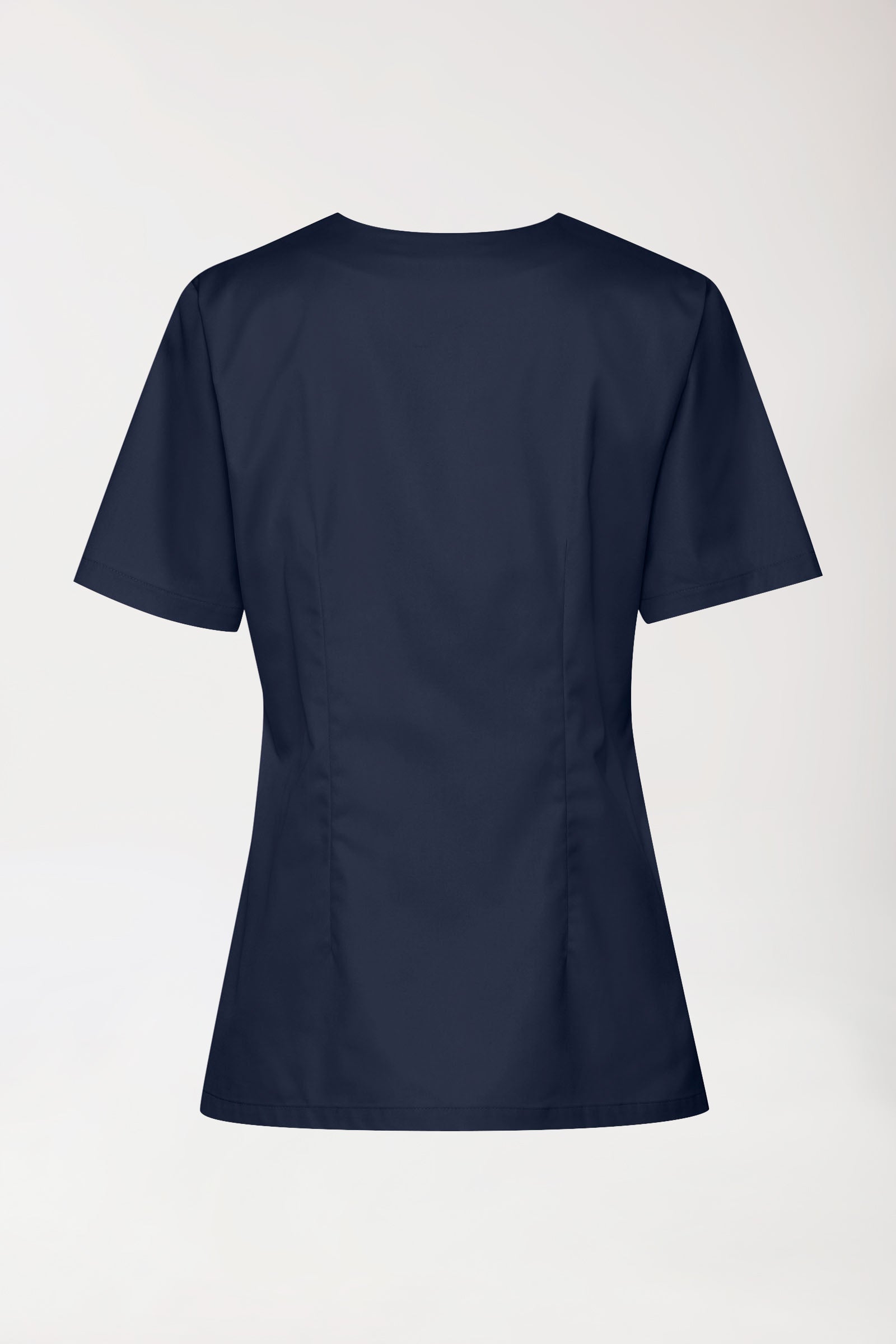CORE Schlupfkasack Damen - 5er-Pack - Herzausschnitt navy, Rückansicht 