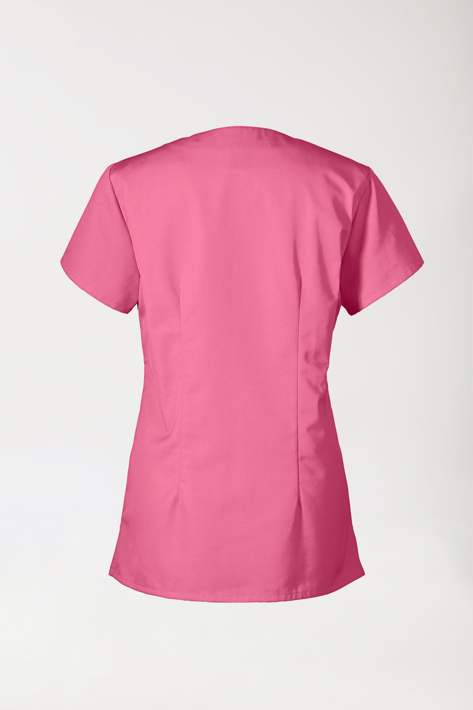 JUST STRONG Schlupfkasack Damen - eckiger Ausschnitt rosenholz, Rückansicht 