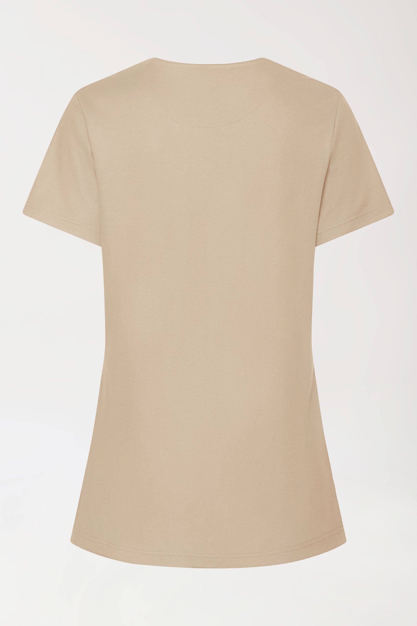 COMFY FLEX Stretch Schlupfkasack Damen - mit Druckknöpfen sand