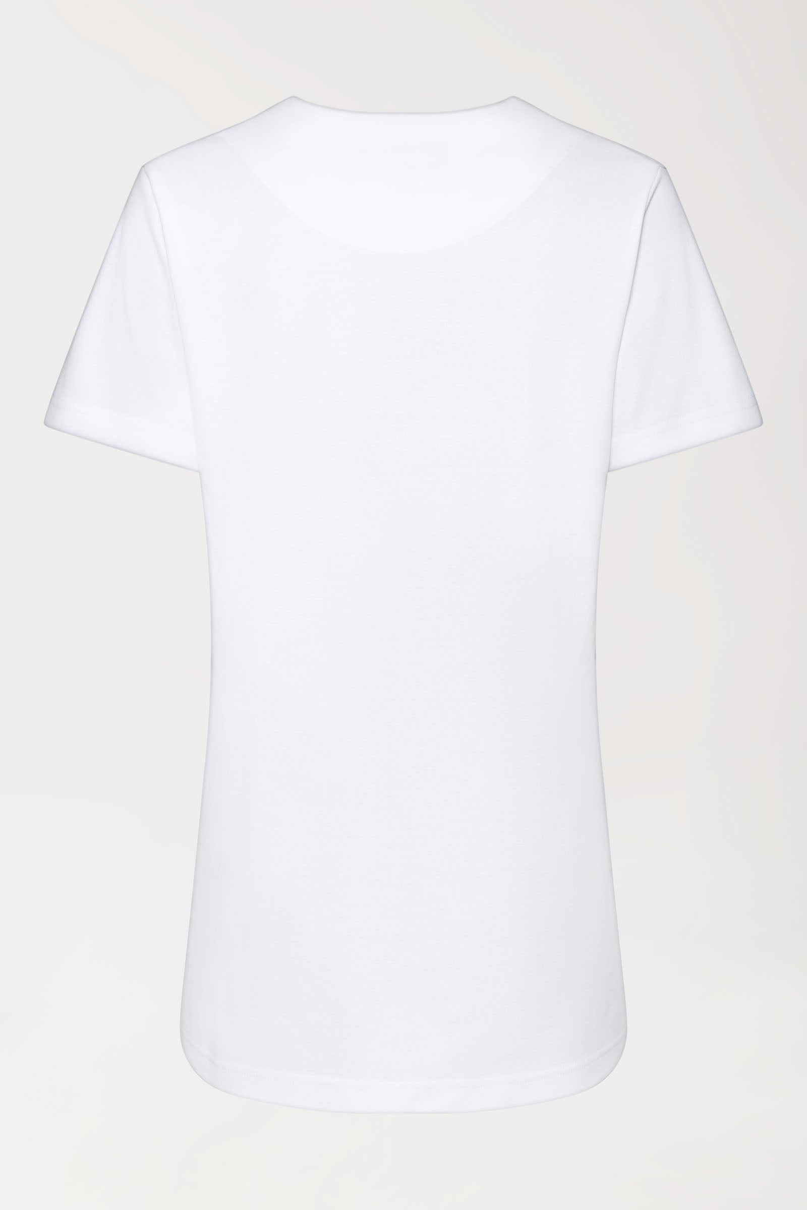 COMFY FLEX Stretch Schlupfkasack Damen - Herzausschnitt weiß