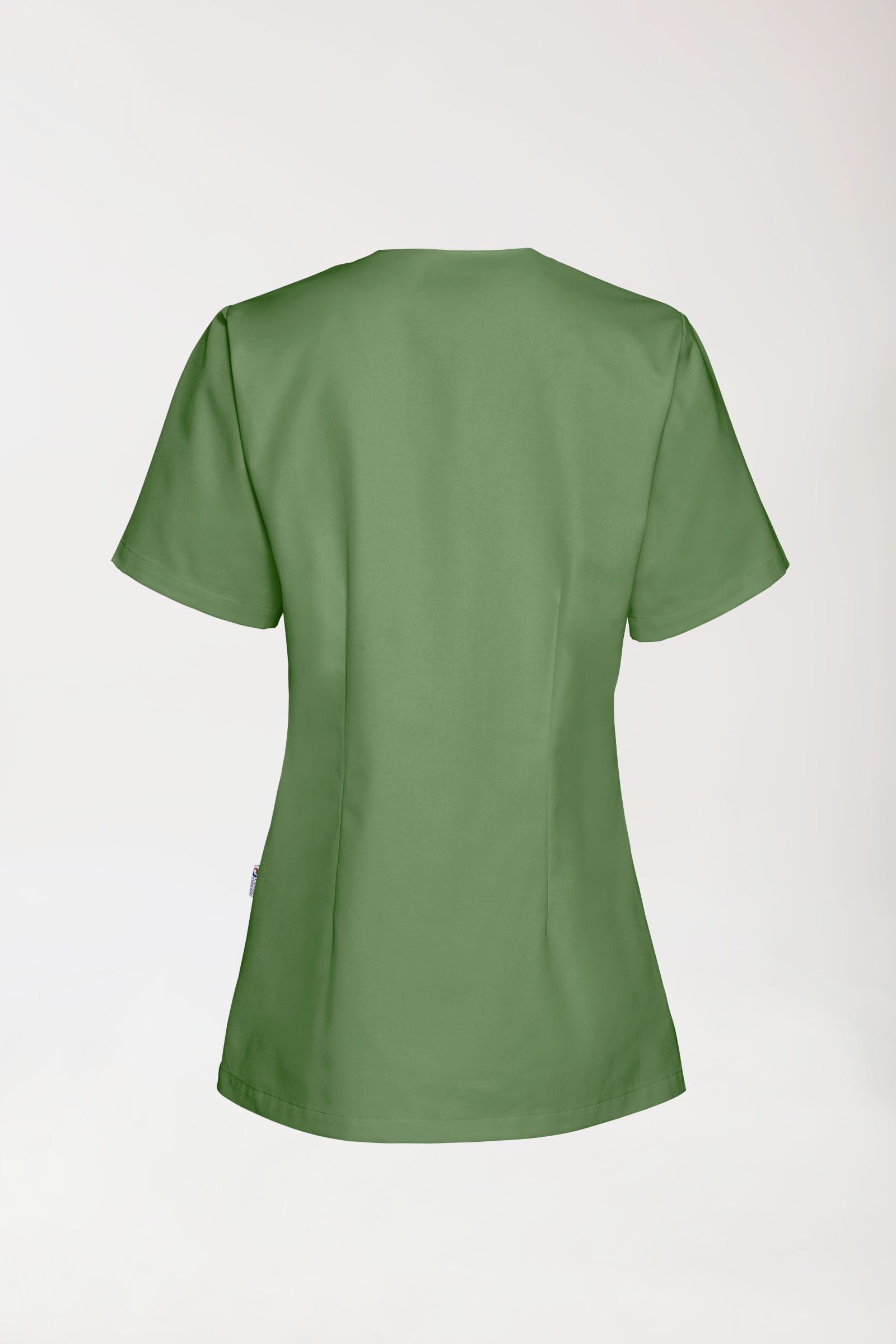 JUST STRONG Schlupfkasack Damen - V-Ausschnitt wiesengrün