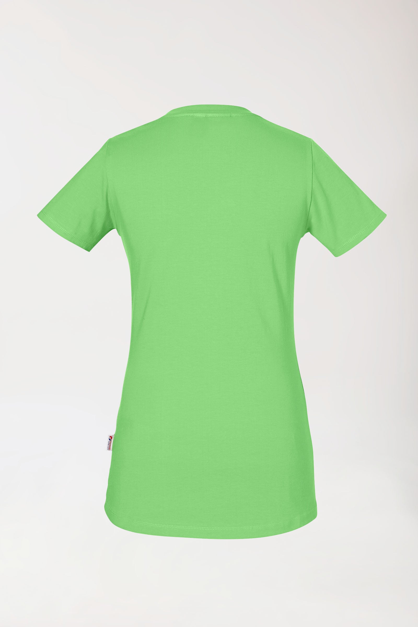 CORE Shirt Damen - Rundhals apfelgrün, Rückansicht 