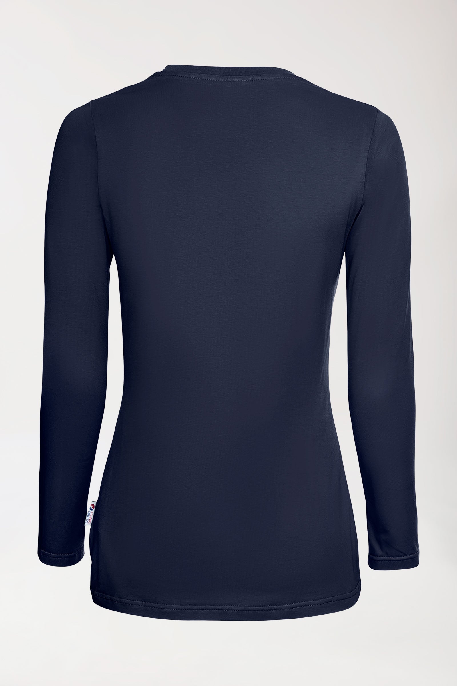 CORE Shirt Damen - 1/1 Arm navy, Rückansicht 