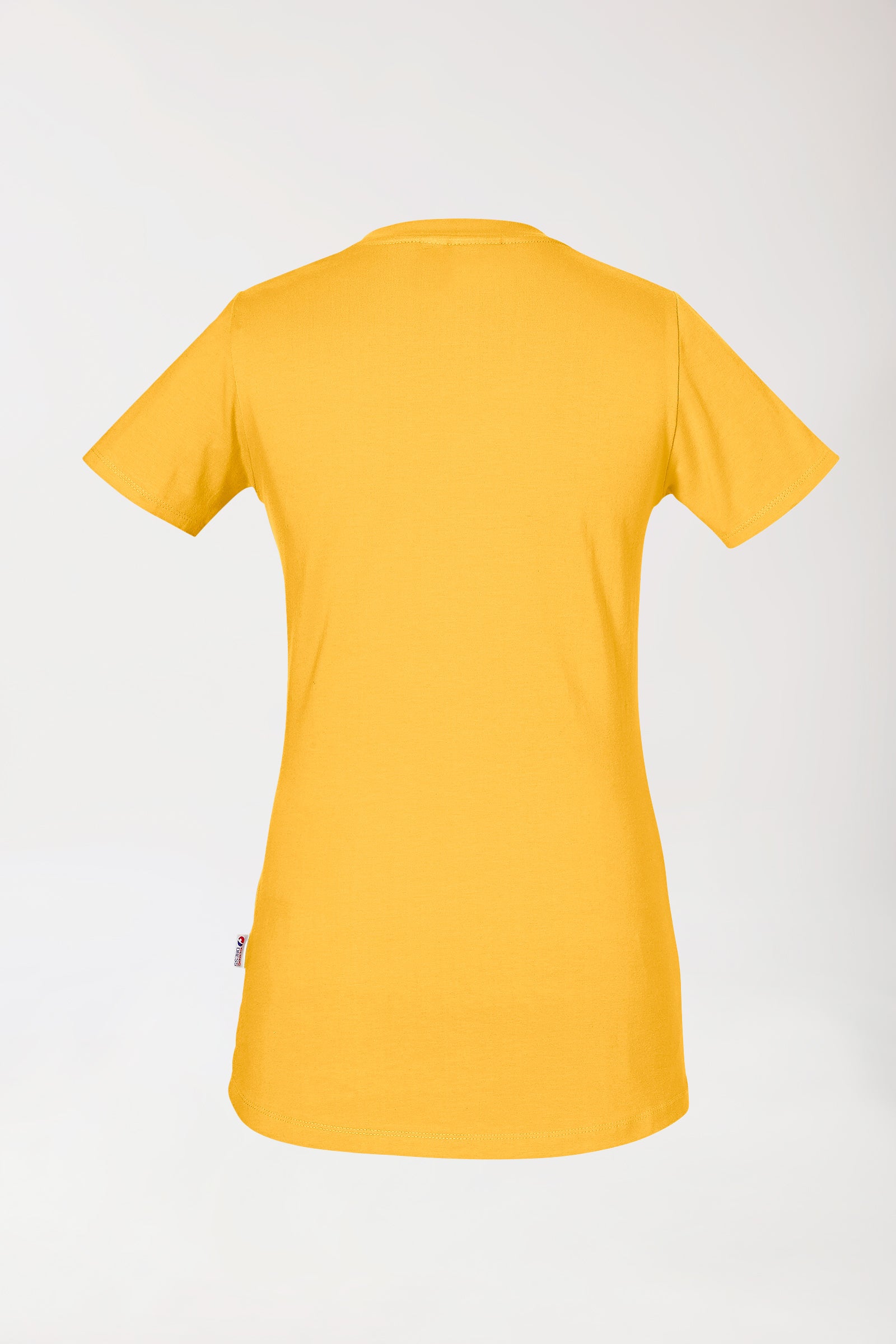 CORE Shirt Damen - Rundhals sonnengelb, Rückansicht 