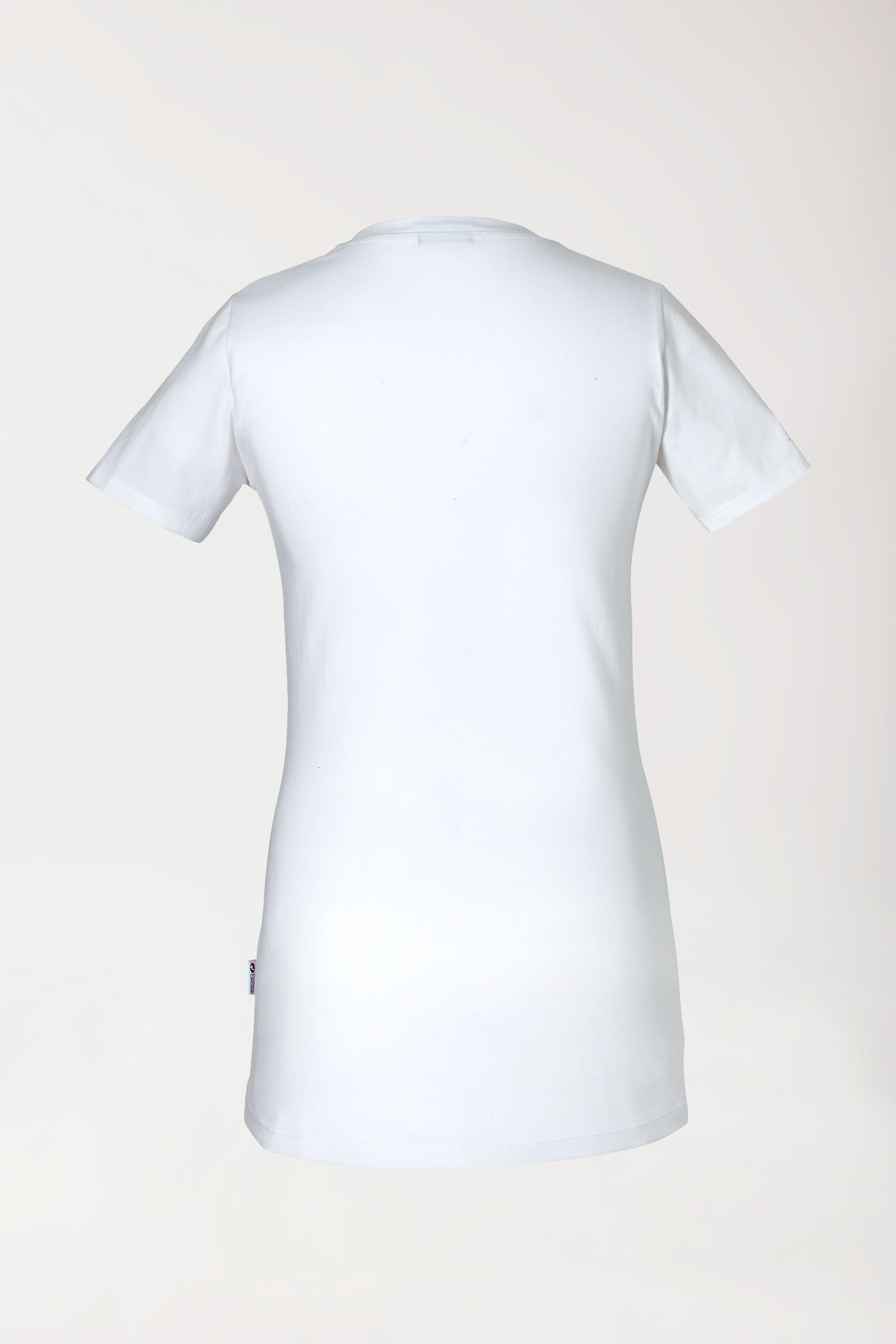 CORE Shirt Damen - Rundhals weiß