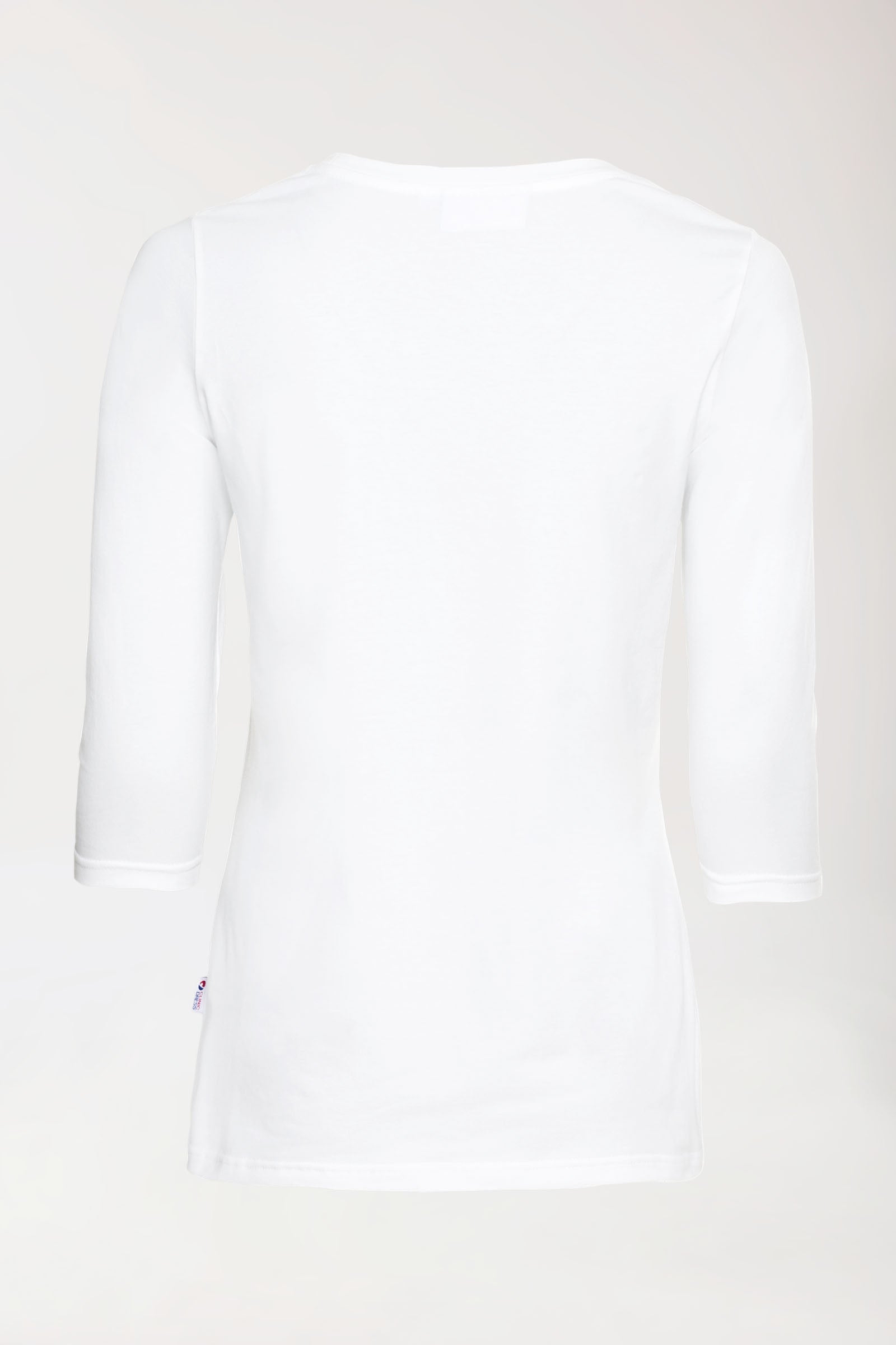 CORE Shirt Damen - 3/4 Arm weiß