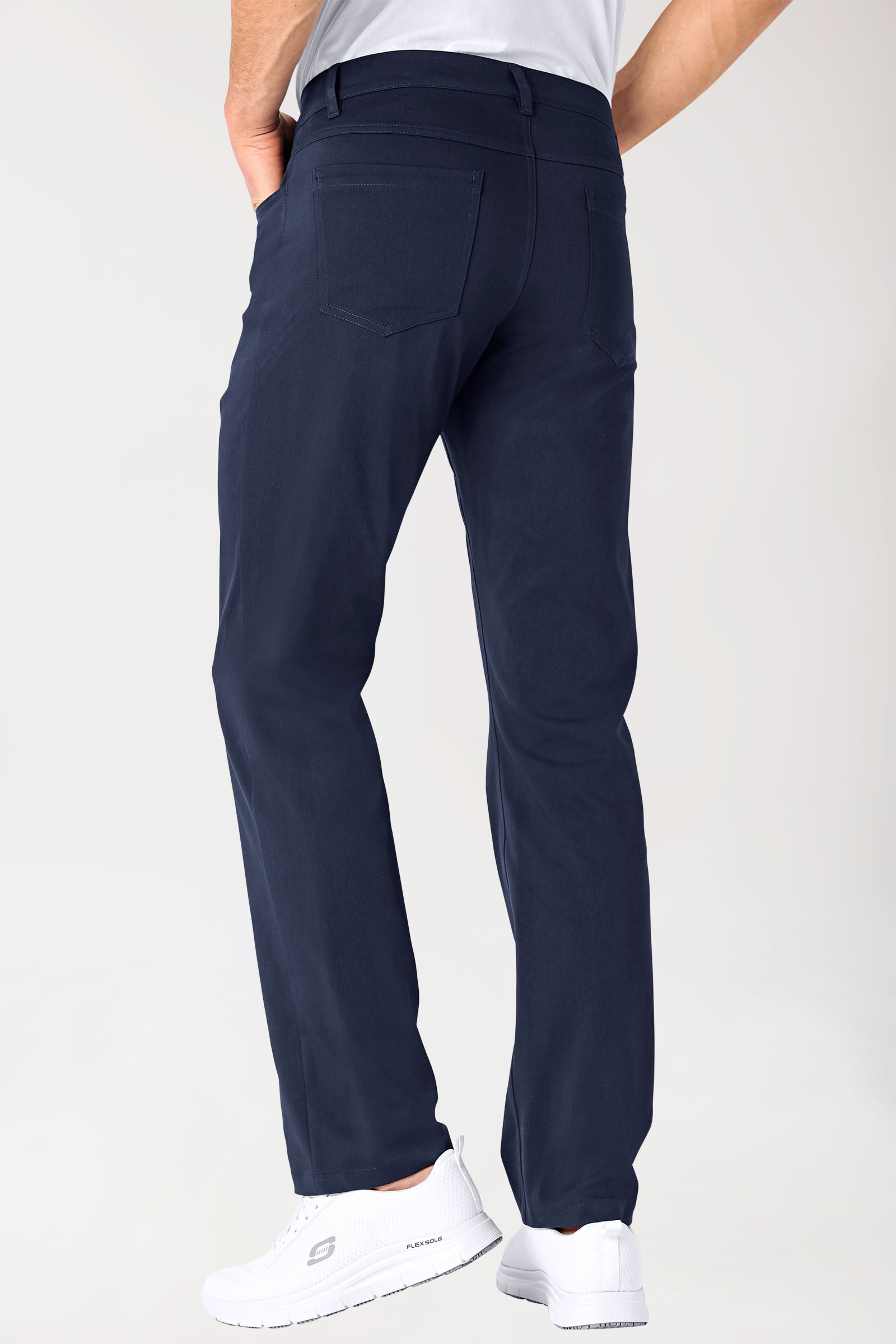 COMFY FLEX 5-Pocket Hose Herren - gerades Bein navy