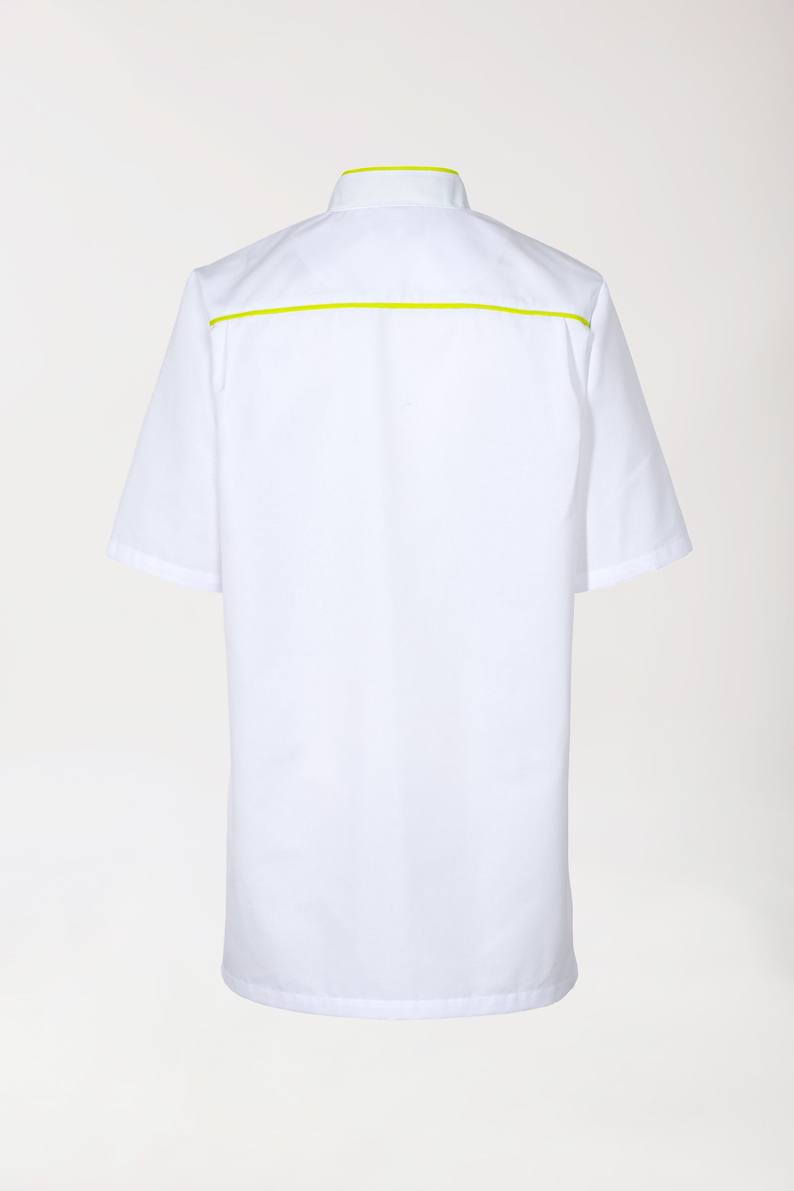 Longkasack Weiß Limette Herren, Rückansicht 