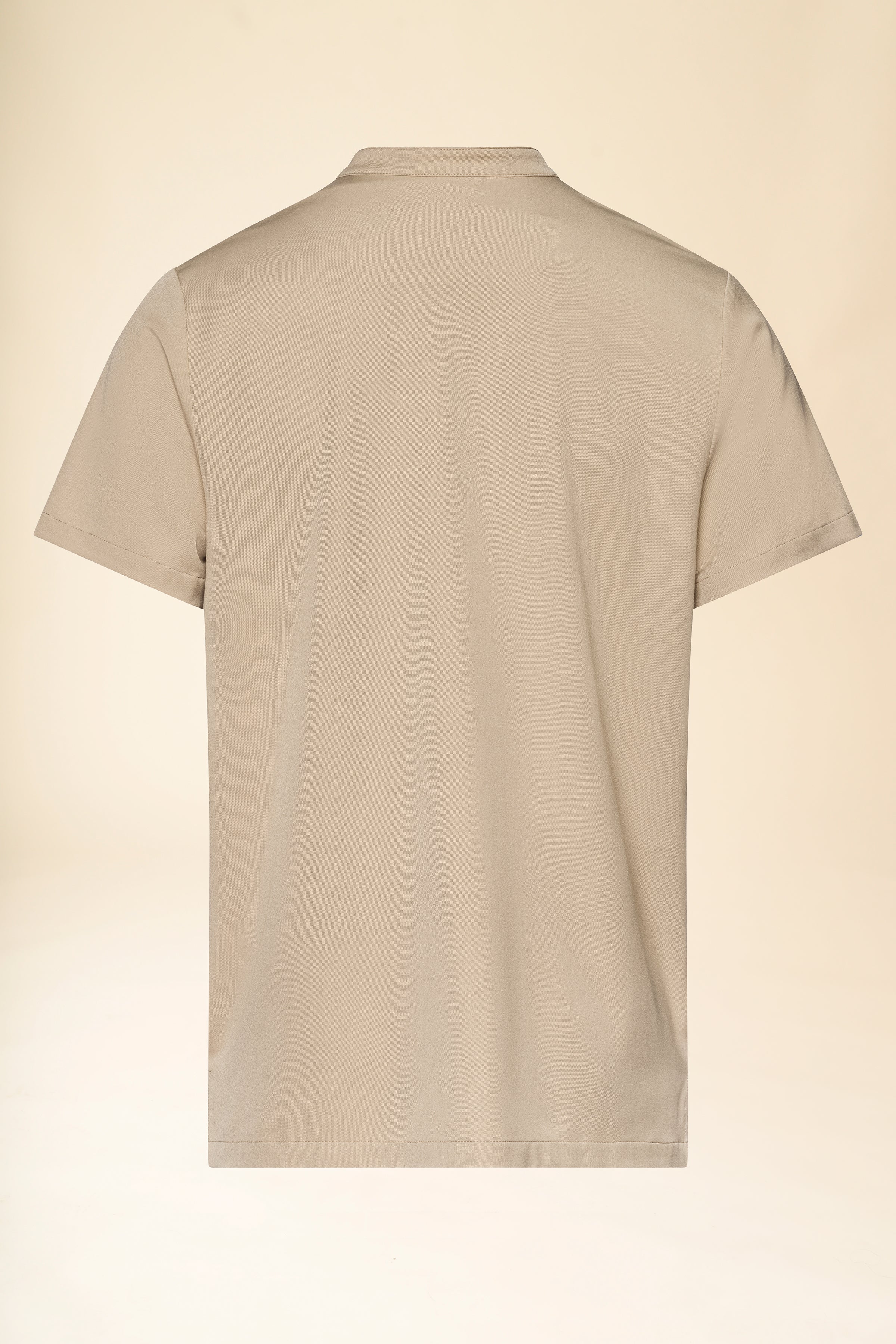 KAERE Schlupfkasack Herren - Stehkragen sand, Rückansicht 