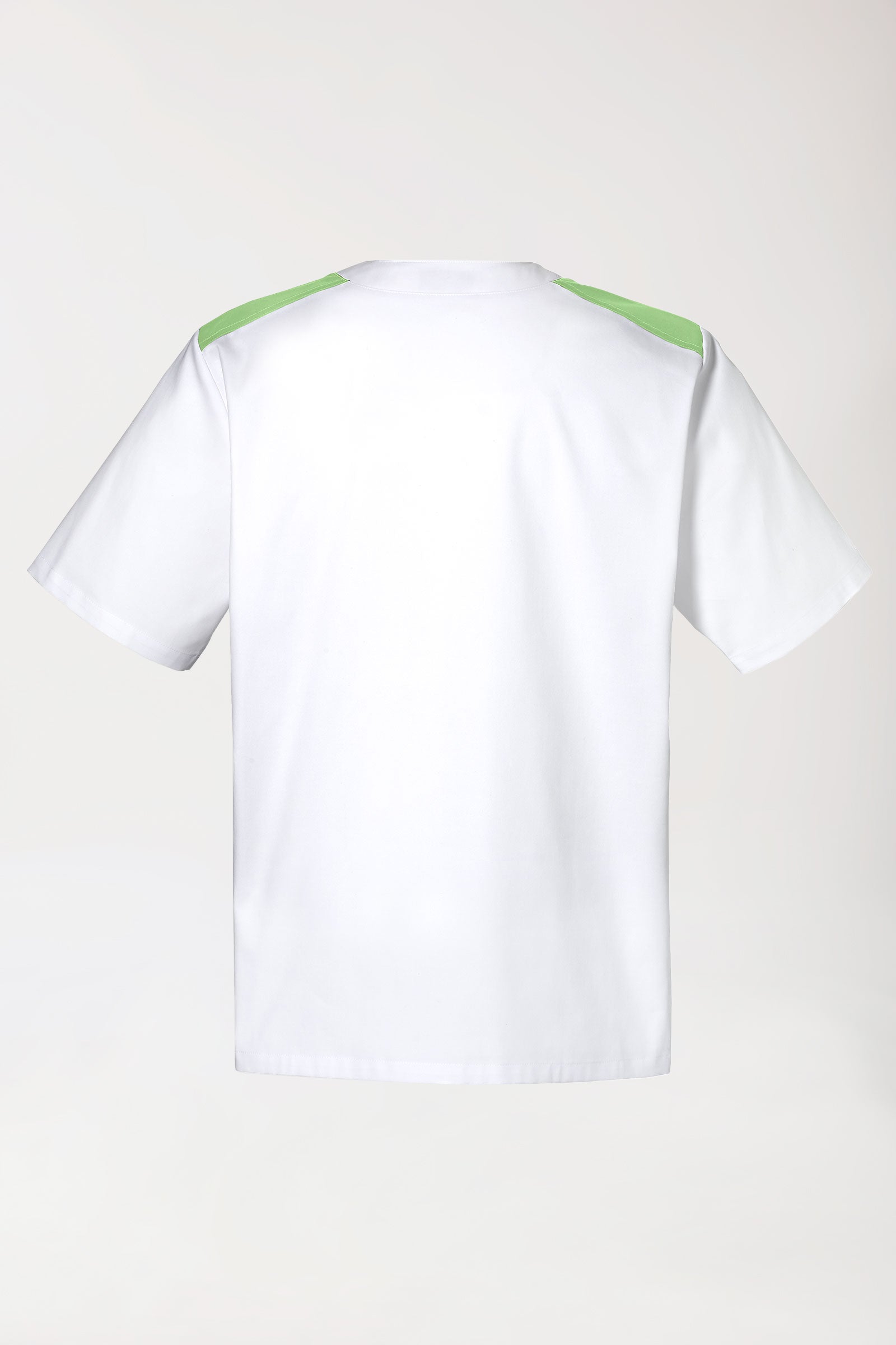 CLINIC STRETCH Schlupfkasack Herren weiß/apfelgrün